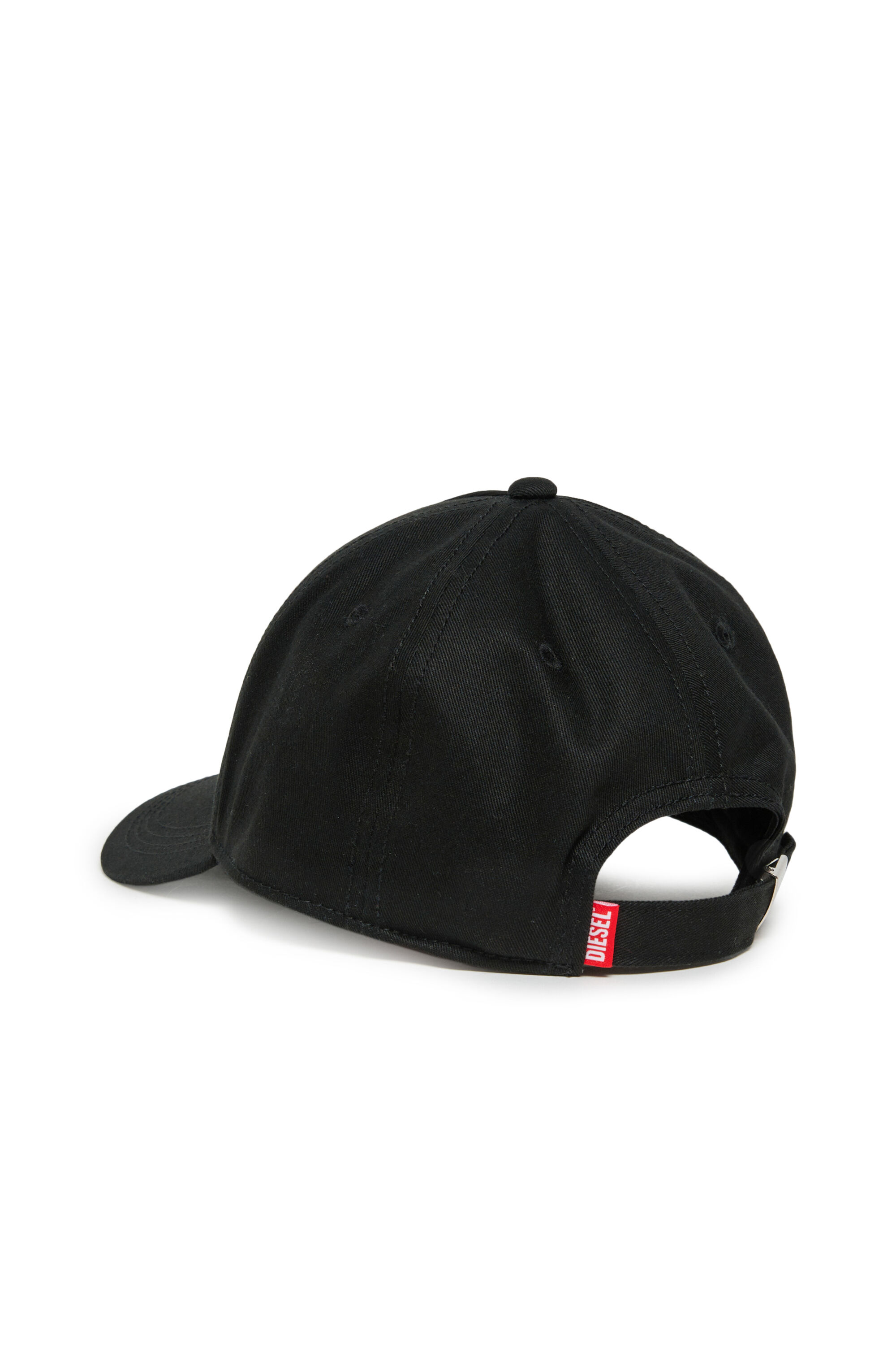 Diesel - FCHASE, Man's Baseball cap with graphic print in Black - 2