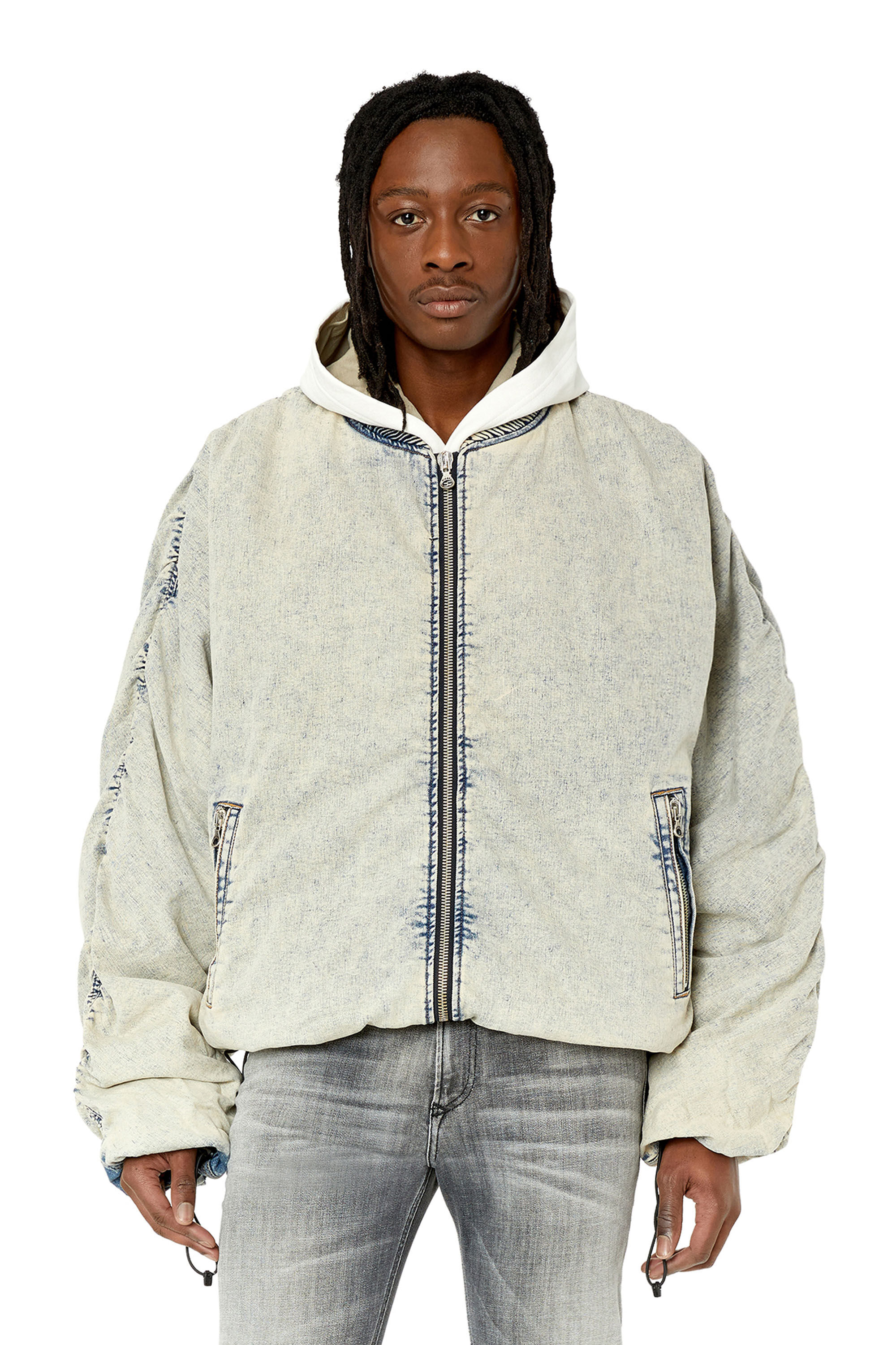 Bomber denim on sale