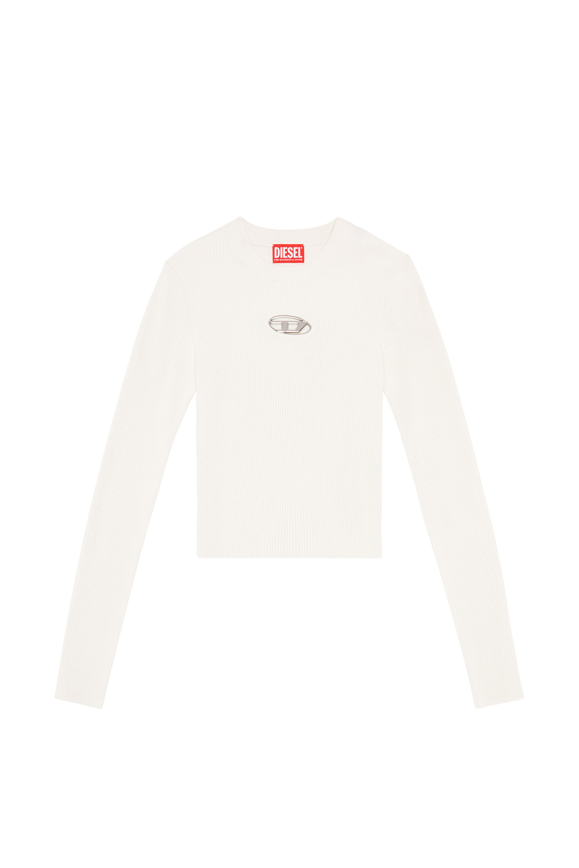 Women's Ribbed-knit long-sleeve top | M-VALARY Diesel