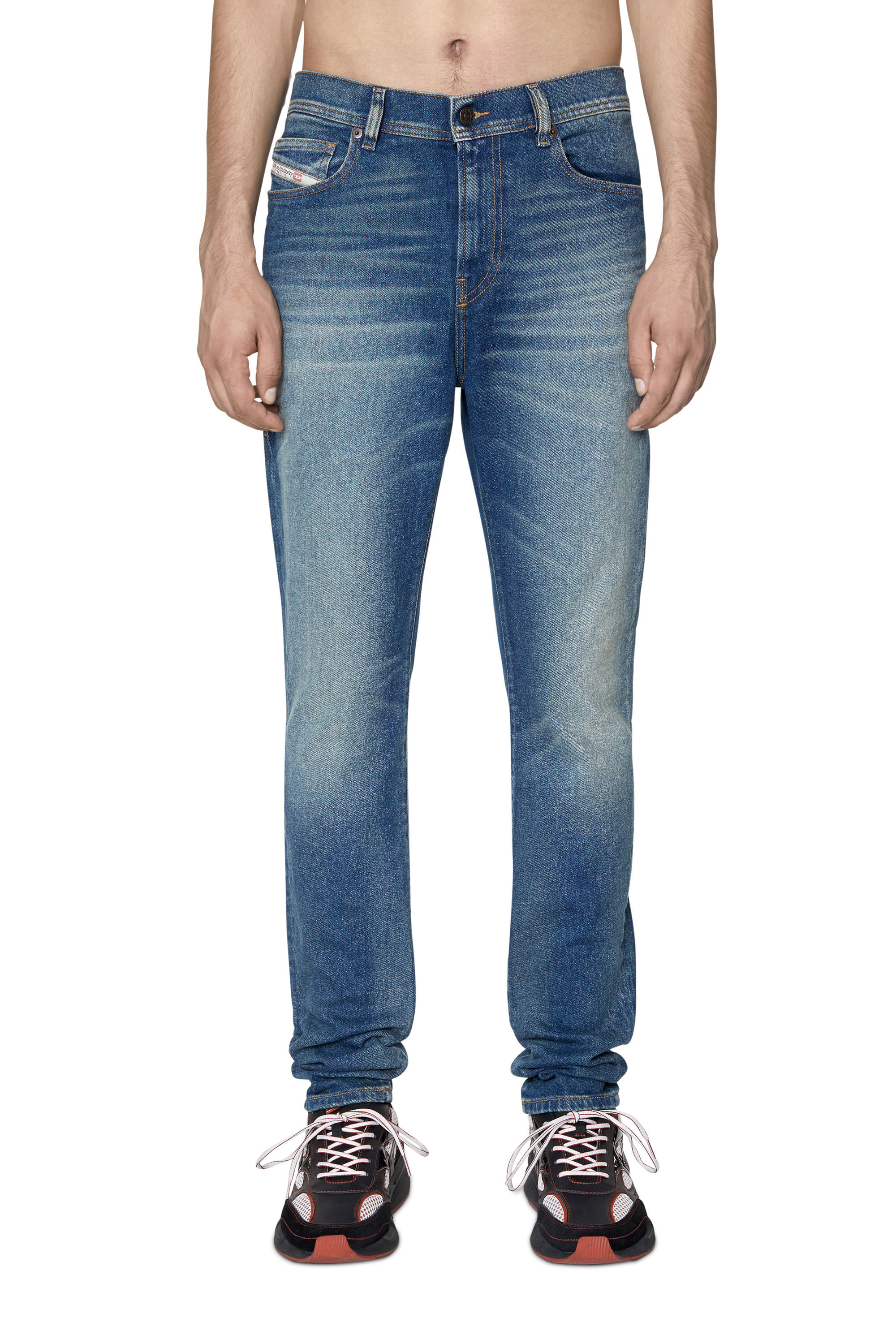 Diesel - 1983 D-Amny 09D82 Skinny Jeans, Medium blue - Image 3