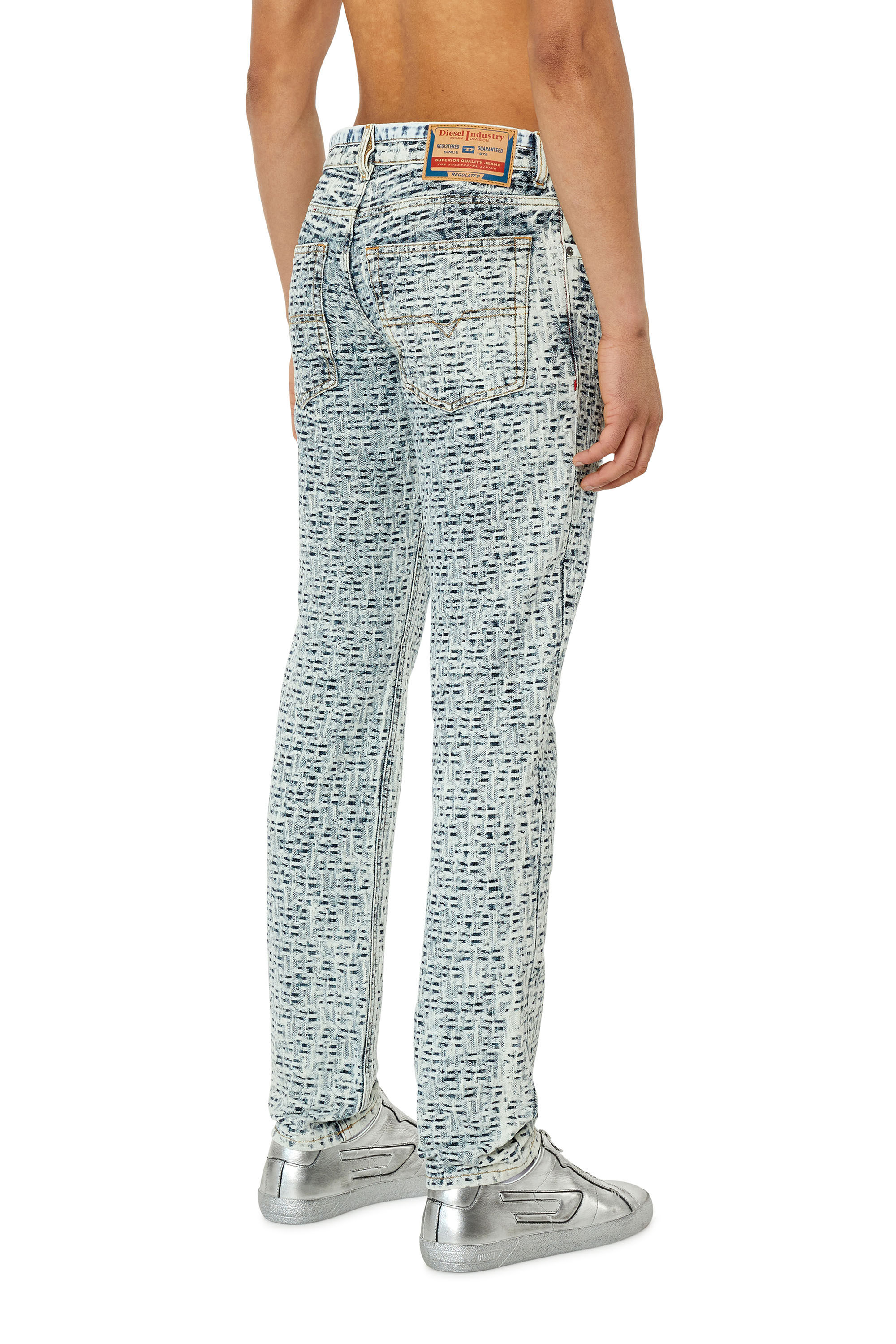Diesel - 1995 D-Sark 0EMAA Straight Jeans, Light Blue - Image 4