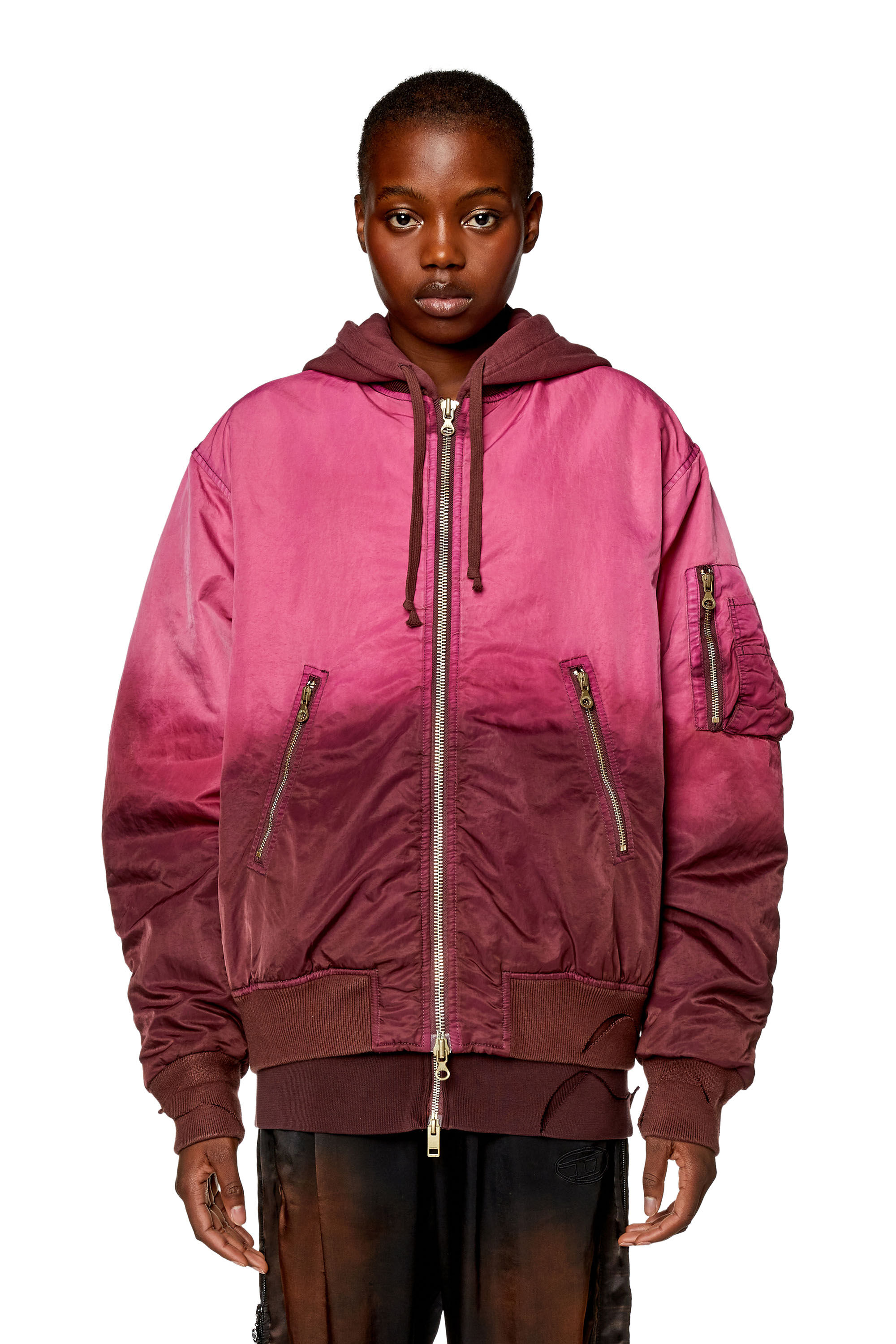 Pink diesel jacket on sale