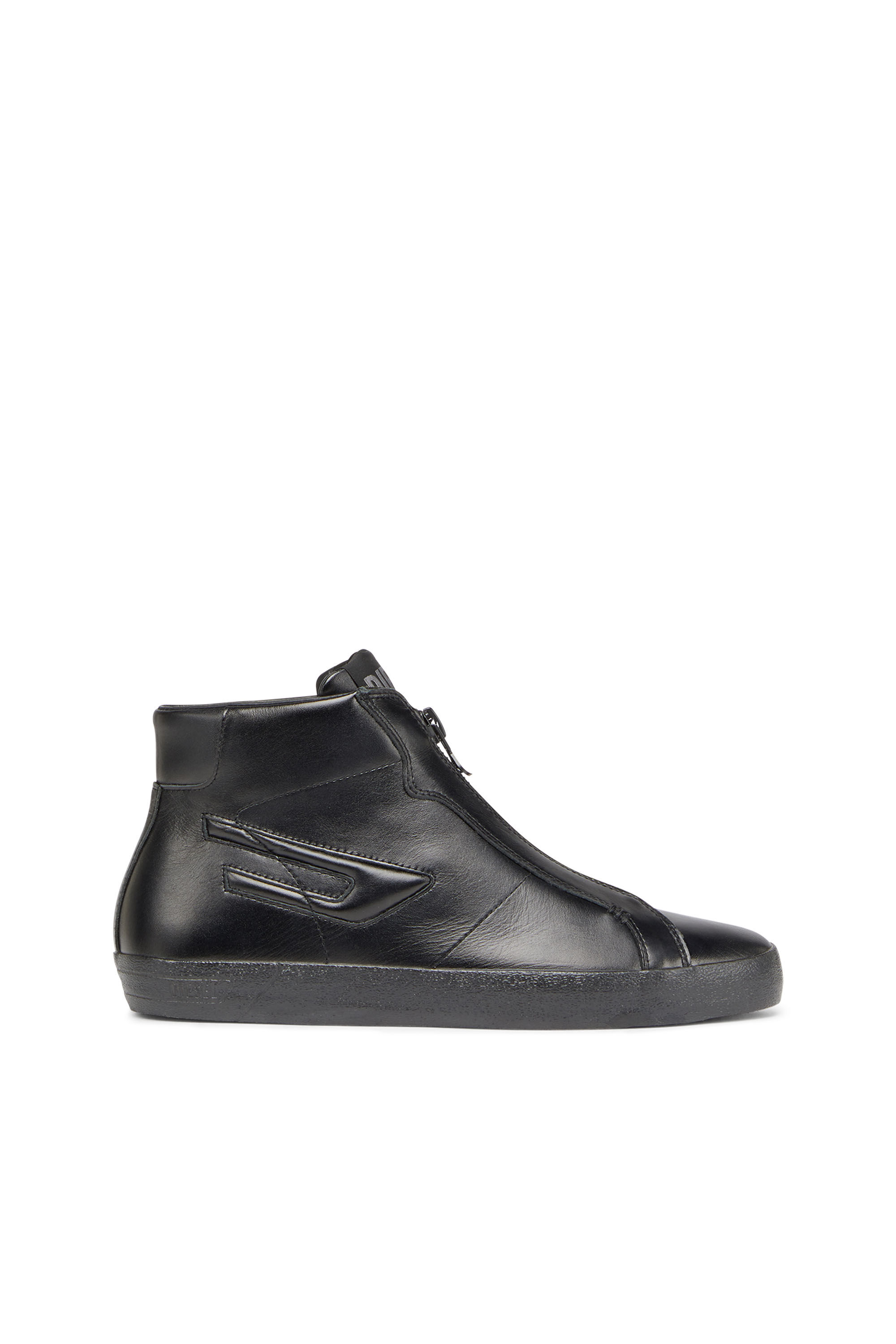 Diesel - S-LEROJI ZIP MID W, Black - Image 1