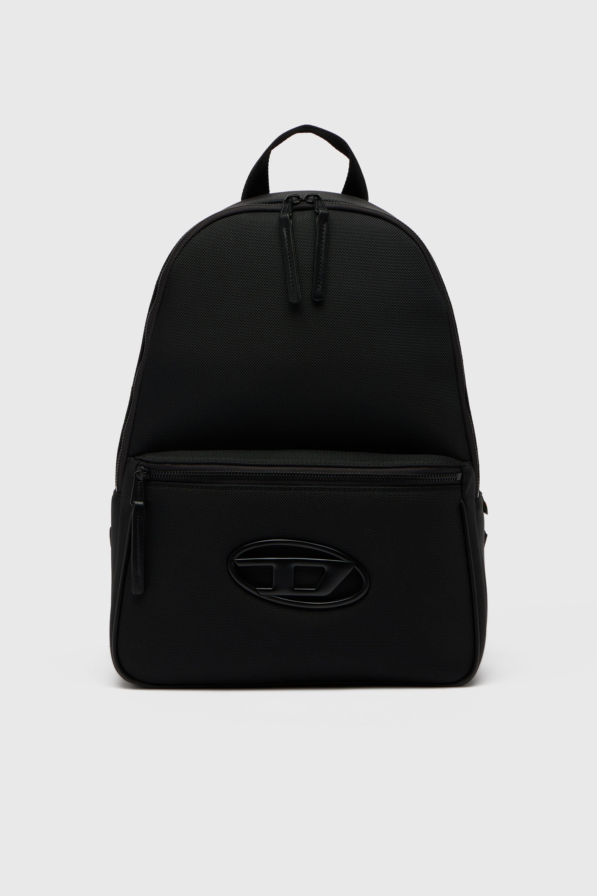 Diesel - HOLI-D BACKPACK M, Unisex's Holi-D - Backpack in nylon with Oval D logo in Black - 2