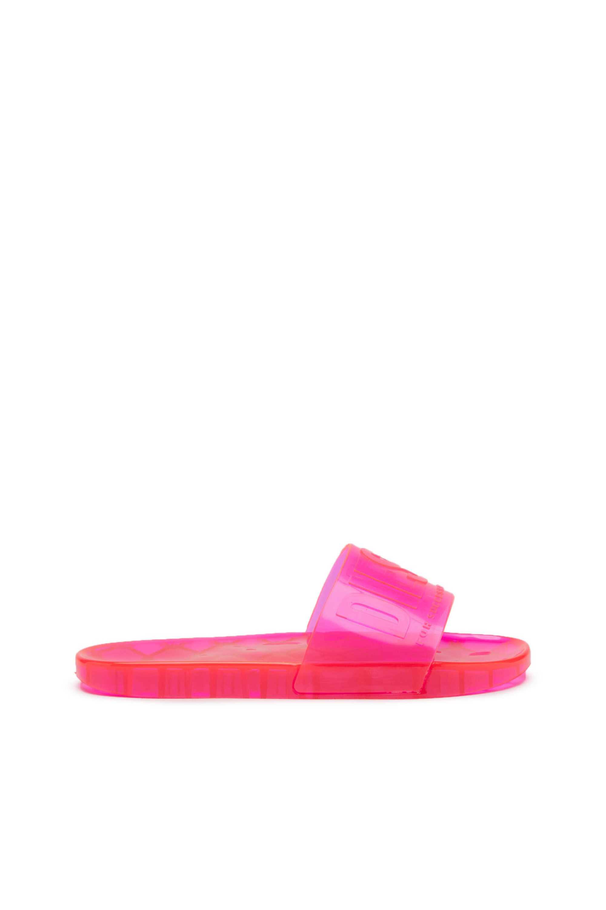 Neon slides for clearance women