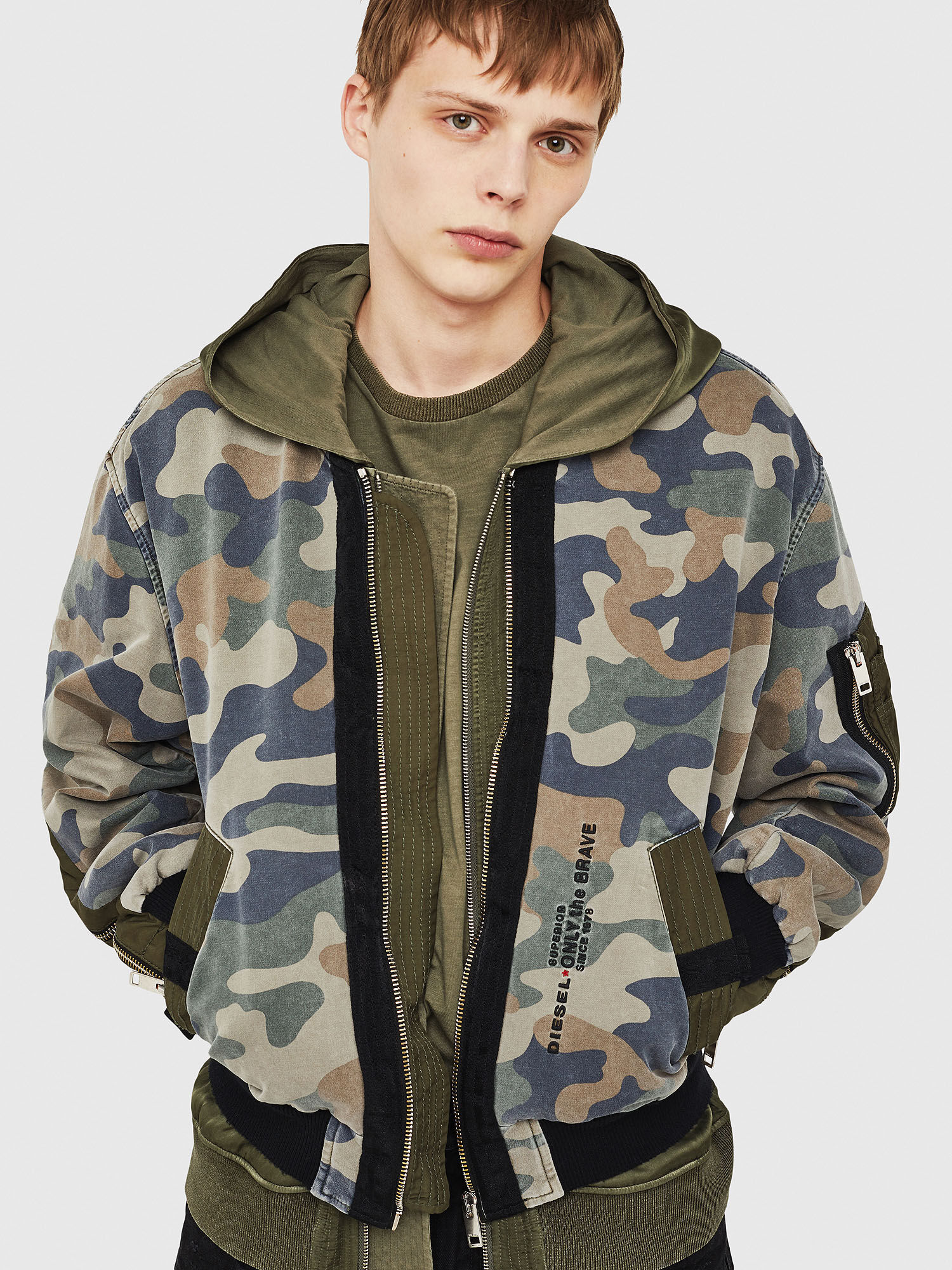 D-AZLEY JOGGJEANS Men: Bomber jacket