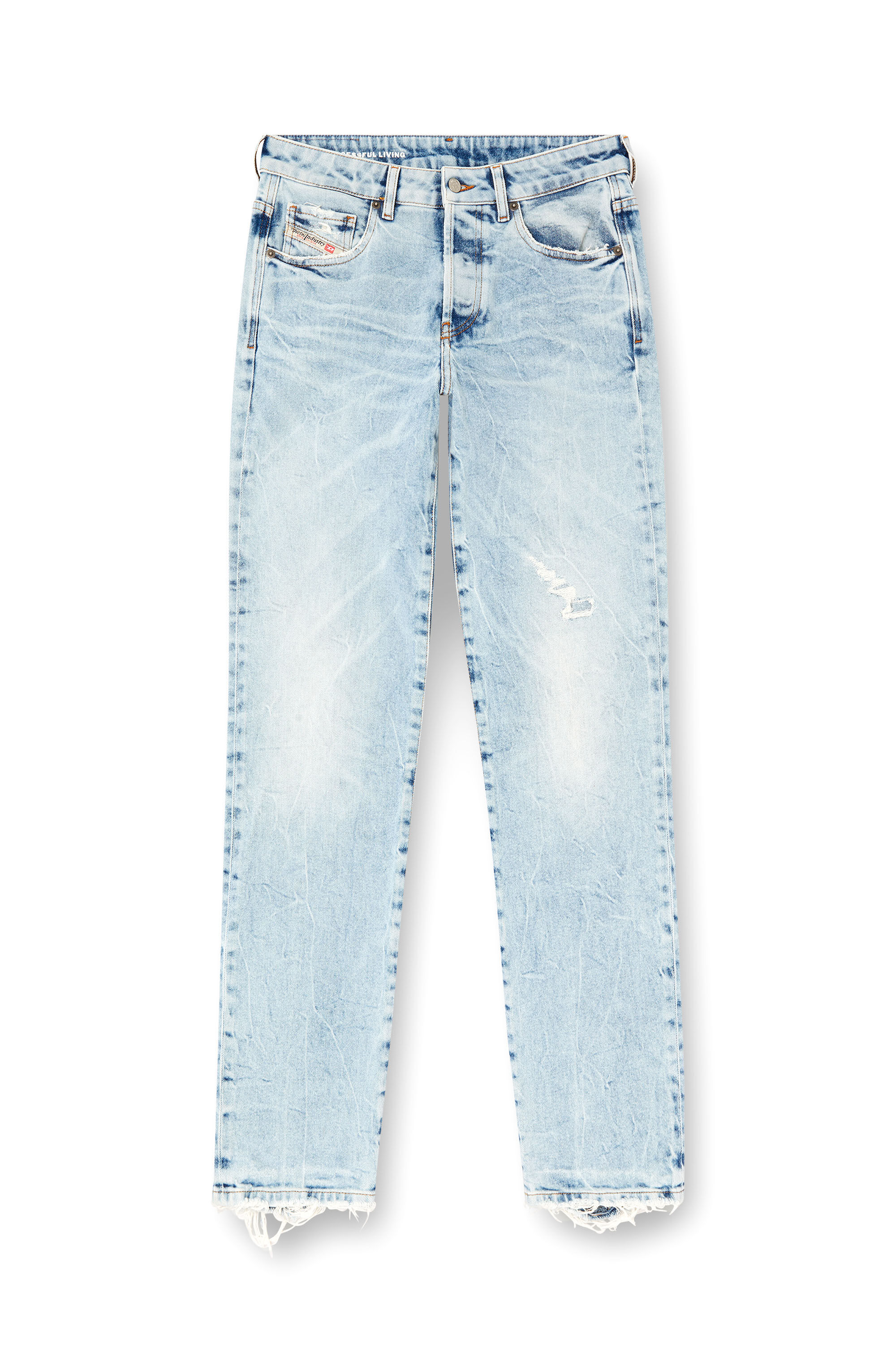 Diesel - Woman's Regular Jeans 1989 D-Mine 09L31, Light Blue - 2