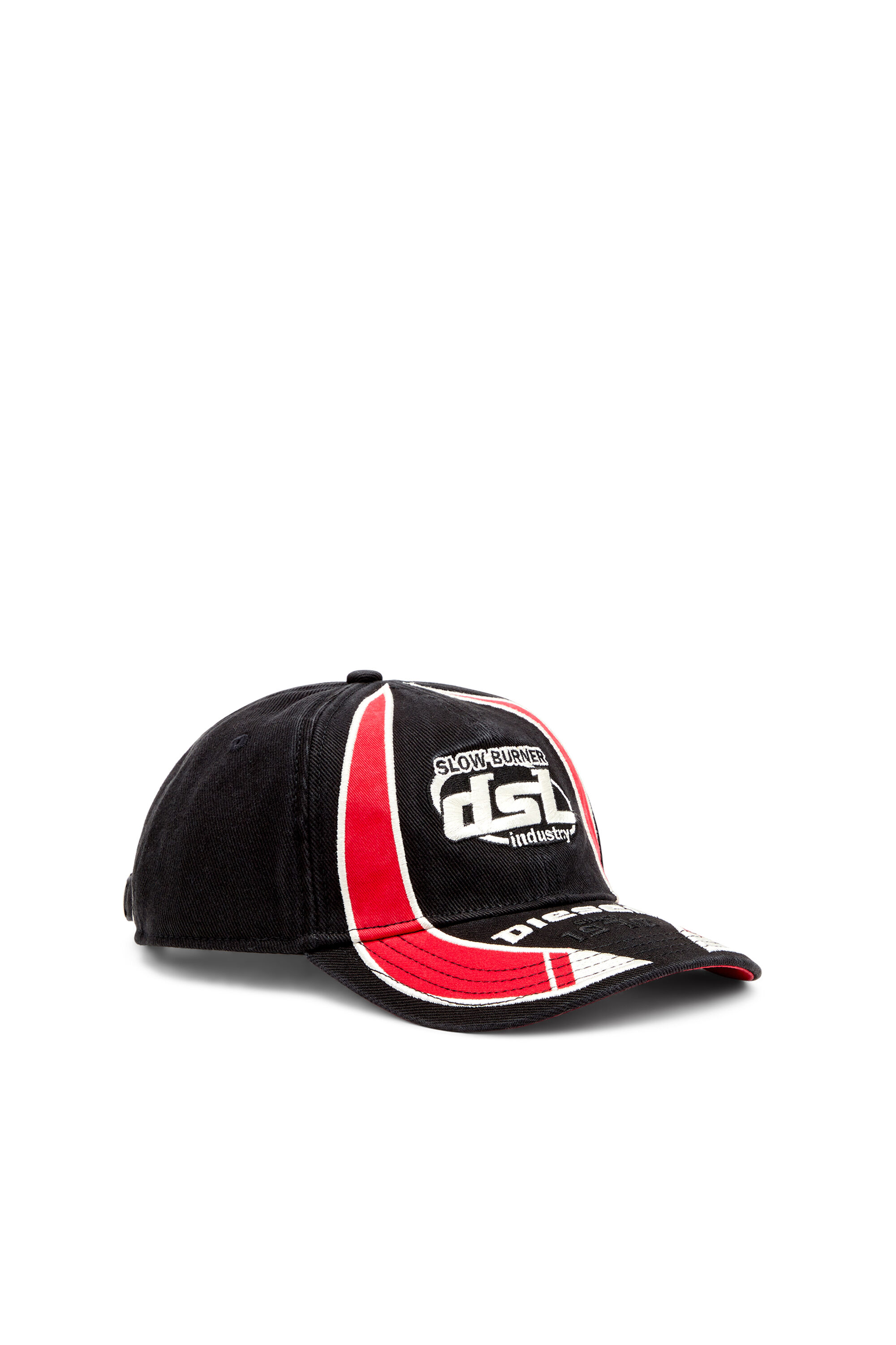 【関税込み】Diesel ブラック＆レッド C-Arson キャップ Diesel: ブラック＆レッド C-Arson キャップ | SSENSE 日本