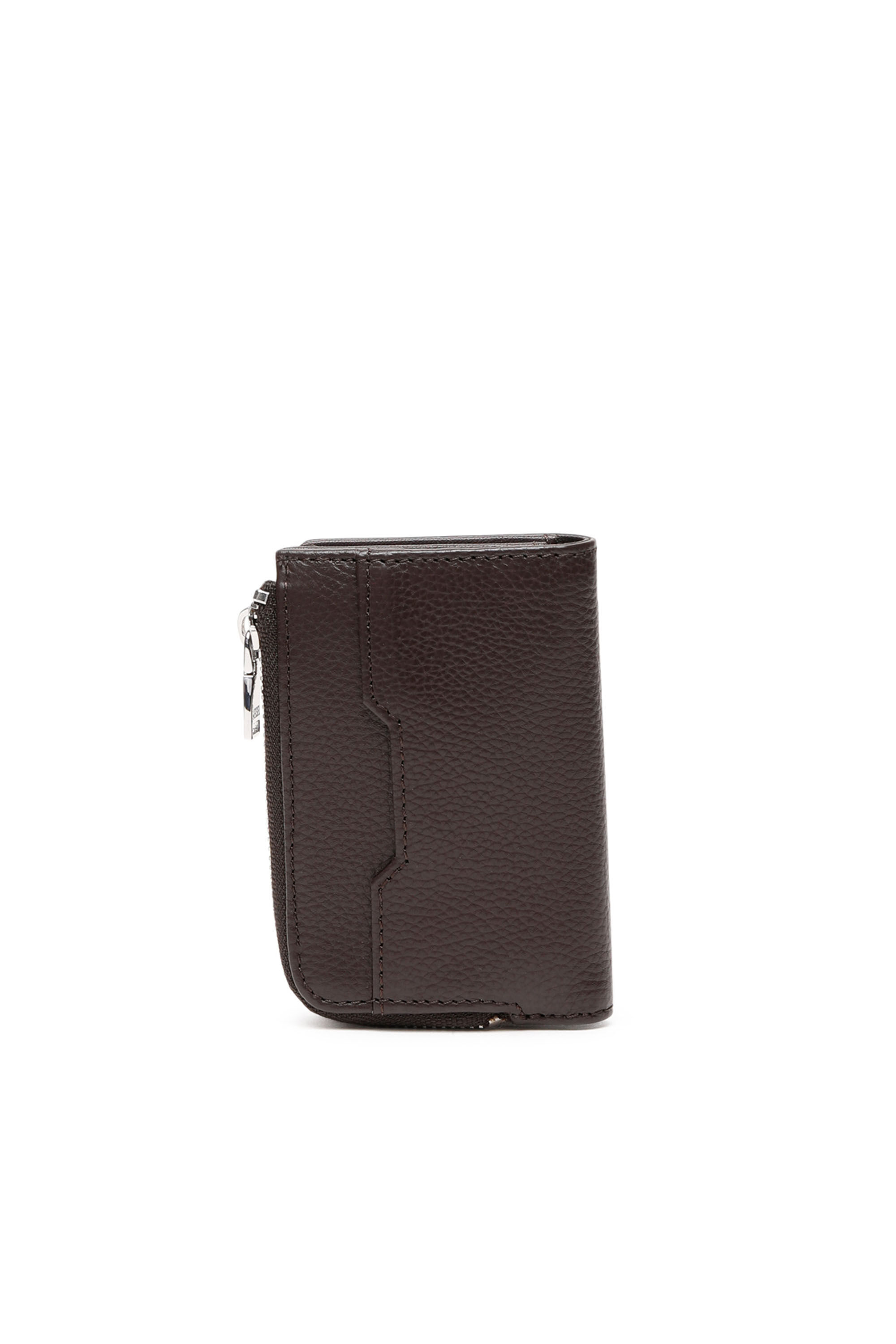 L-ZIP KEY Man: Key case in grained leather | Diesel