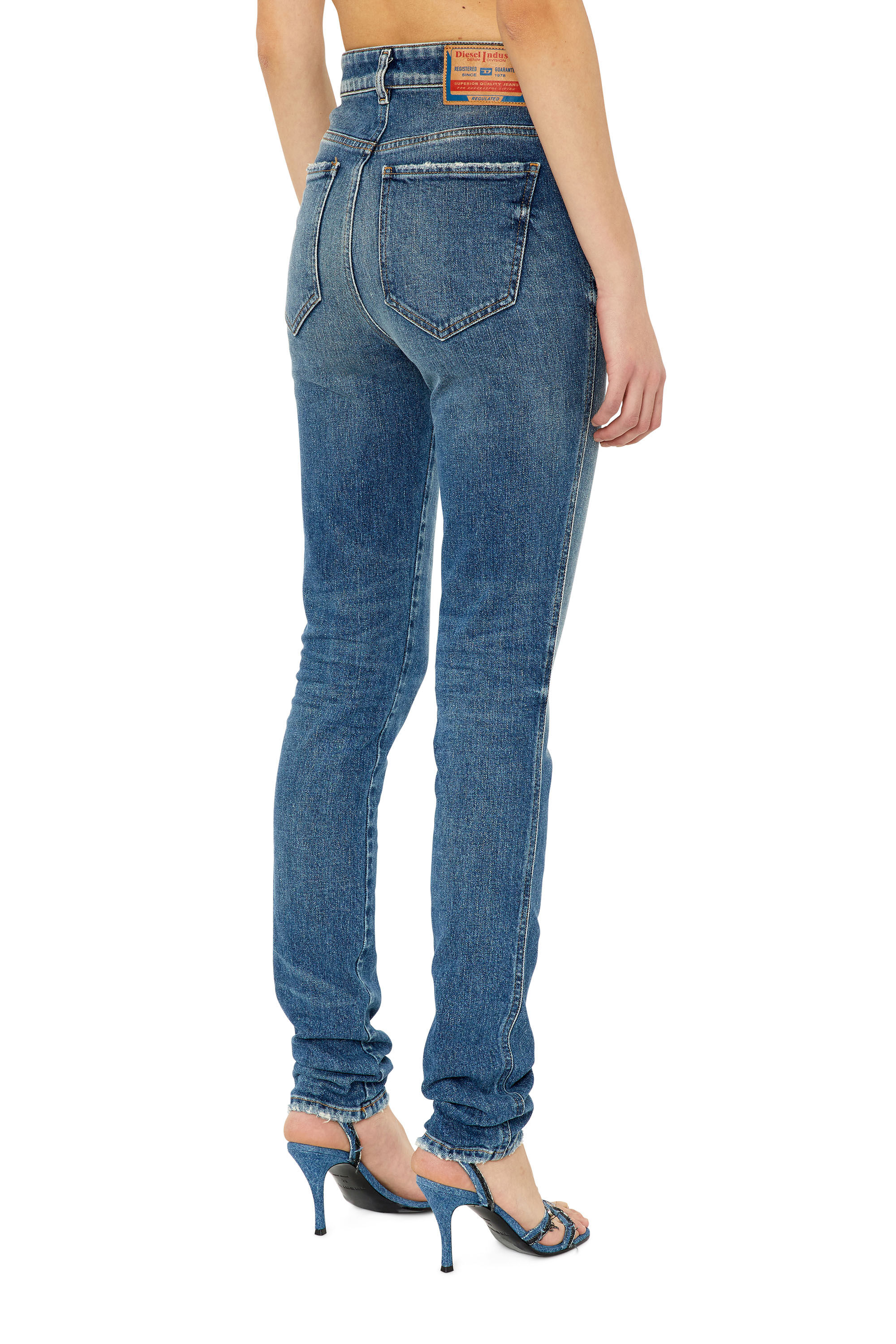 Diesel - 1994 007L1 Straight Jeans, Medium blue - Image 4