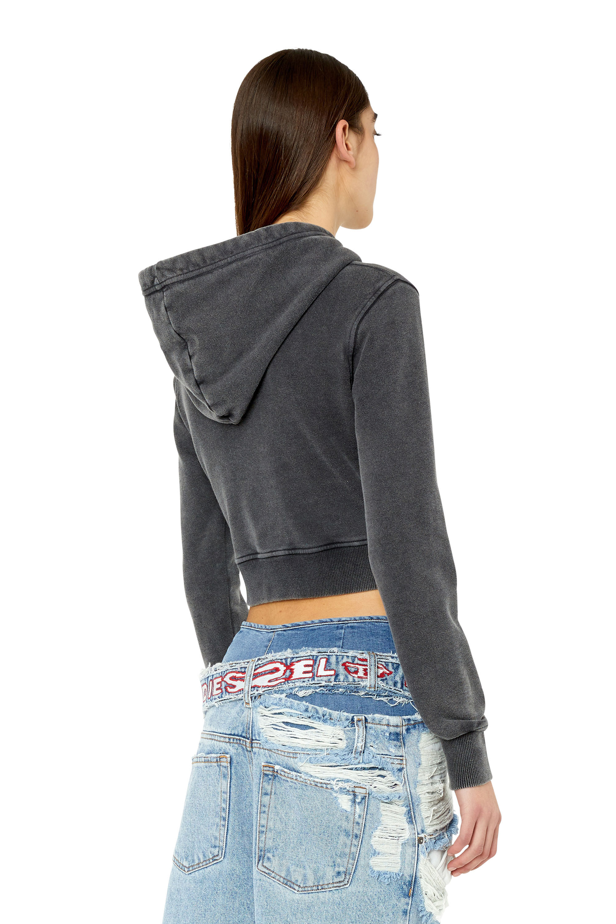 Diesel - F-SLIMMY-HOOD-G1, Black - Image 4