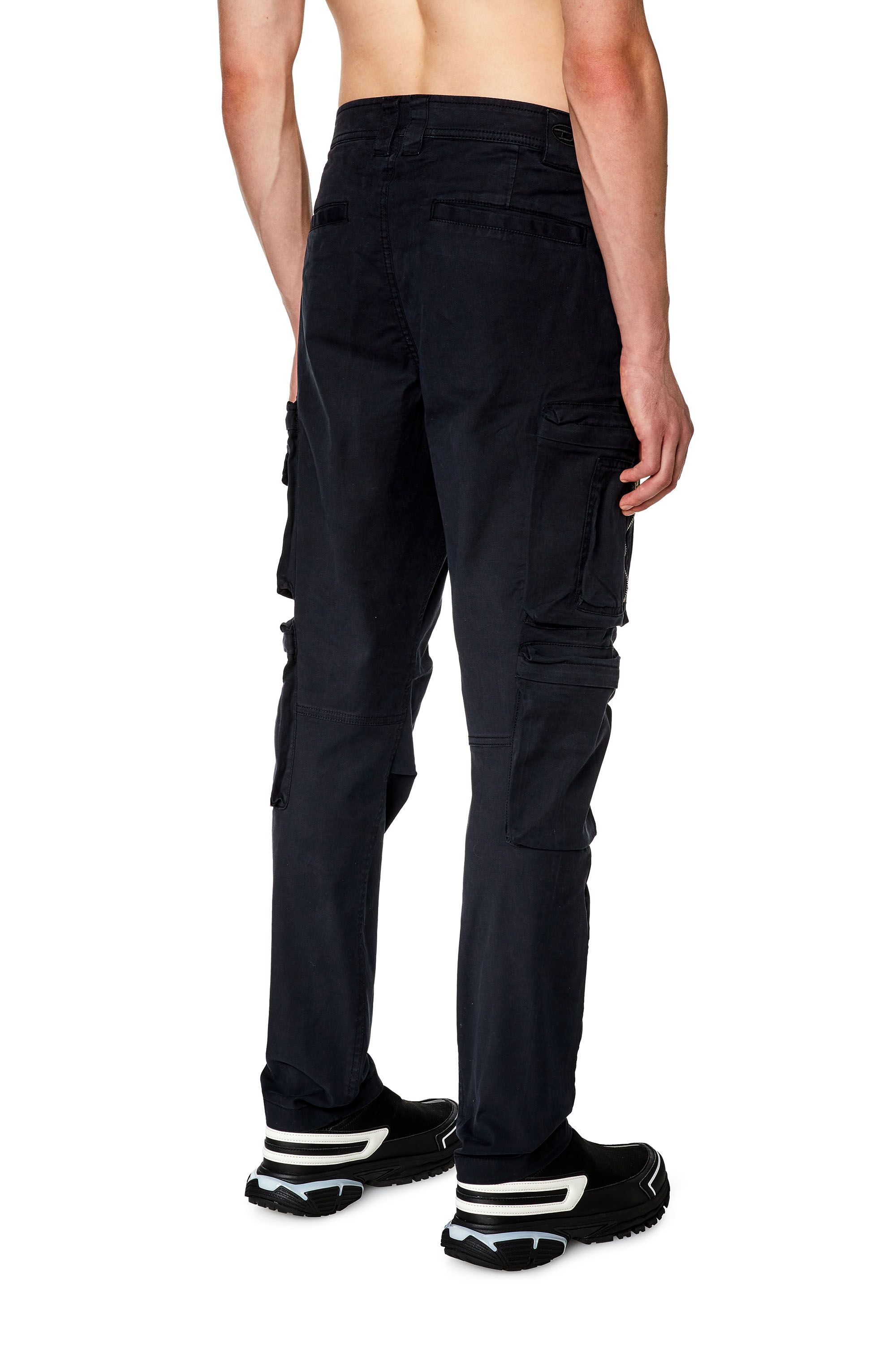 Men's Premium Rubber Jeans With Contrast Waistband, zip up fly