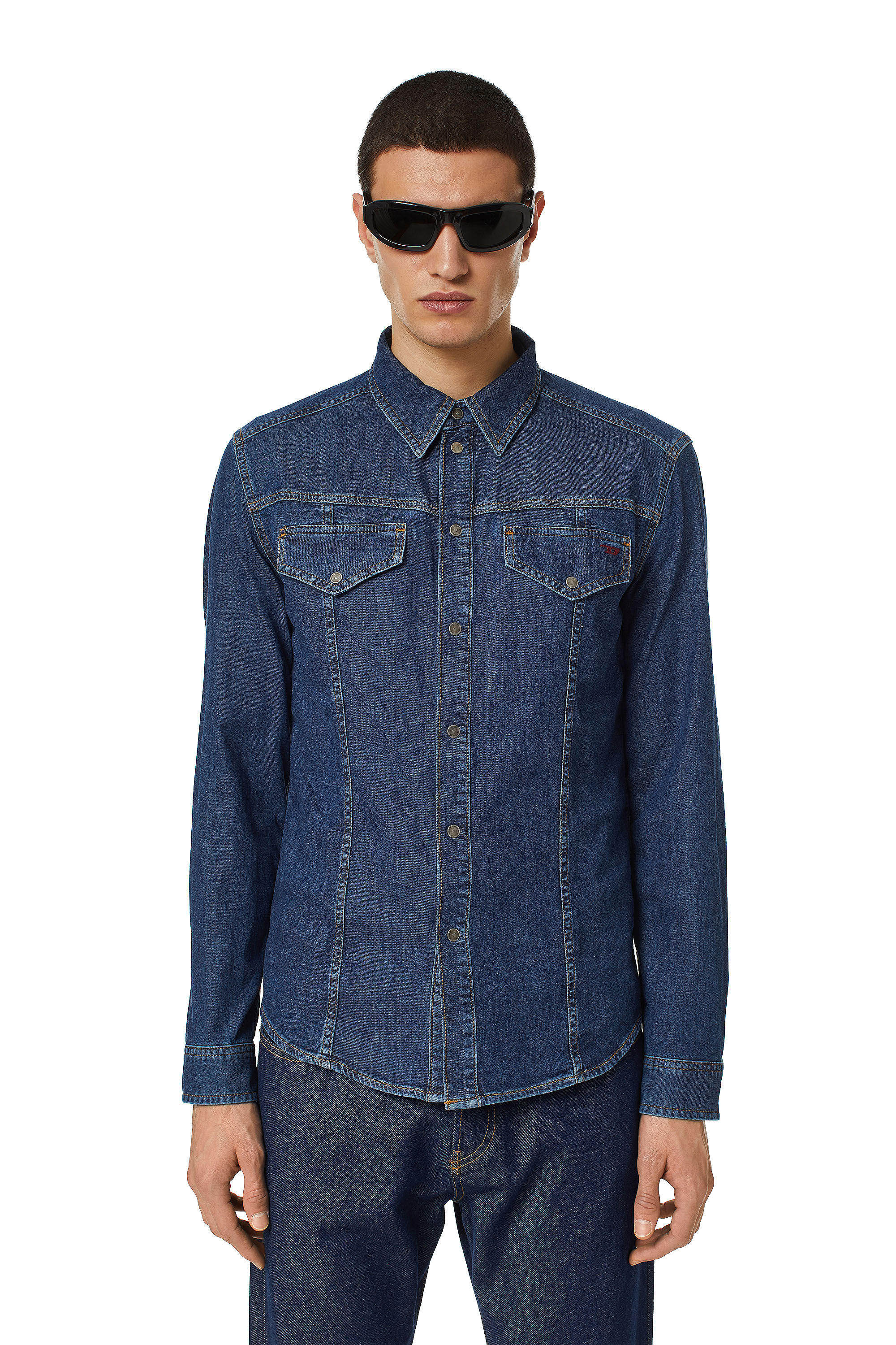 Diesel - D-WESTY RODEO SHIRT,  - Image 3