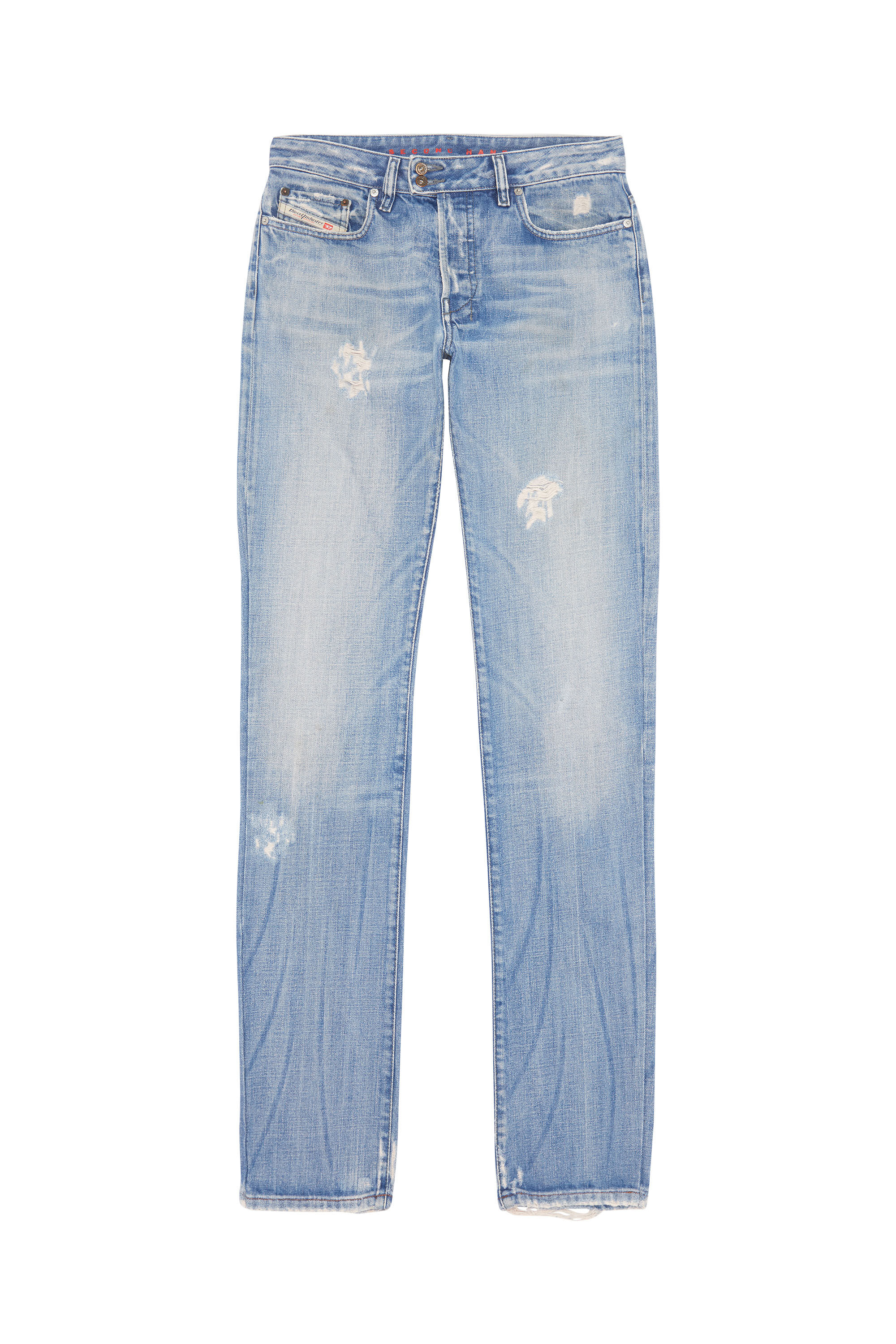 パンツ XTONZ XP242 Diper Cut-Off Denim Pants BLUE XP242BL Cobalt Blue Blondie Pant