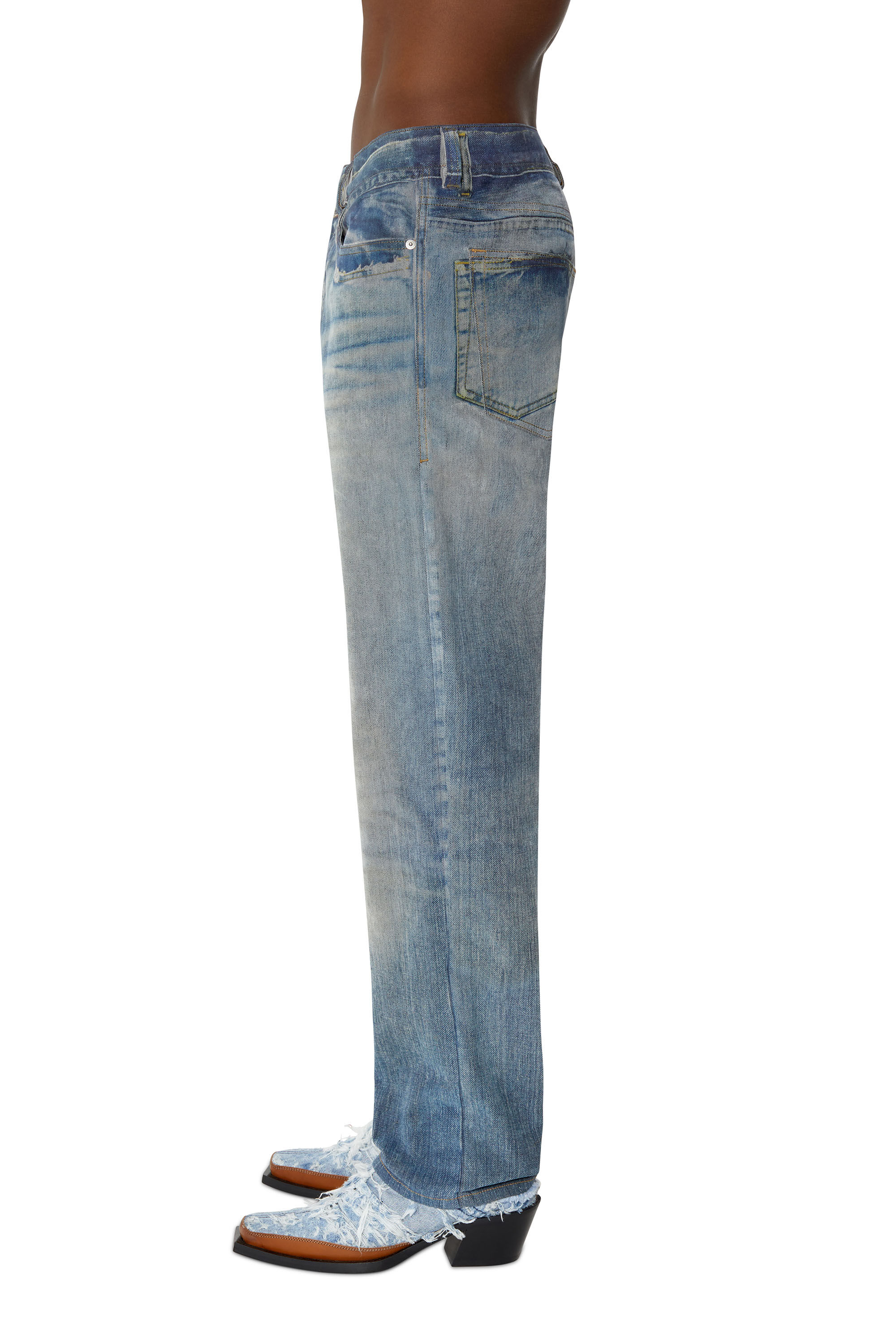 Diesel - 2010 D-Macs 09E51 Straight Jeans, Medium blue - Image 5