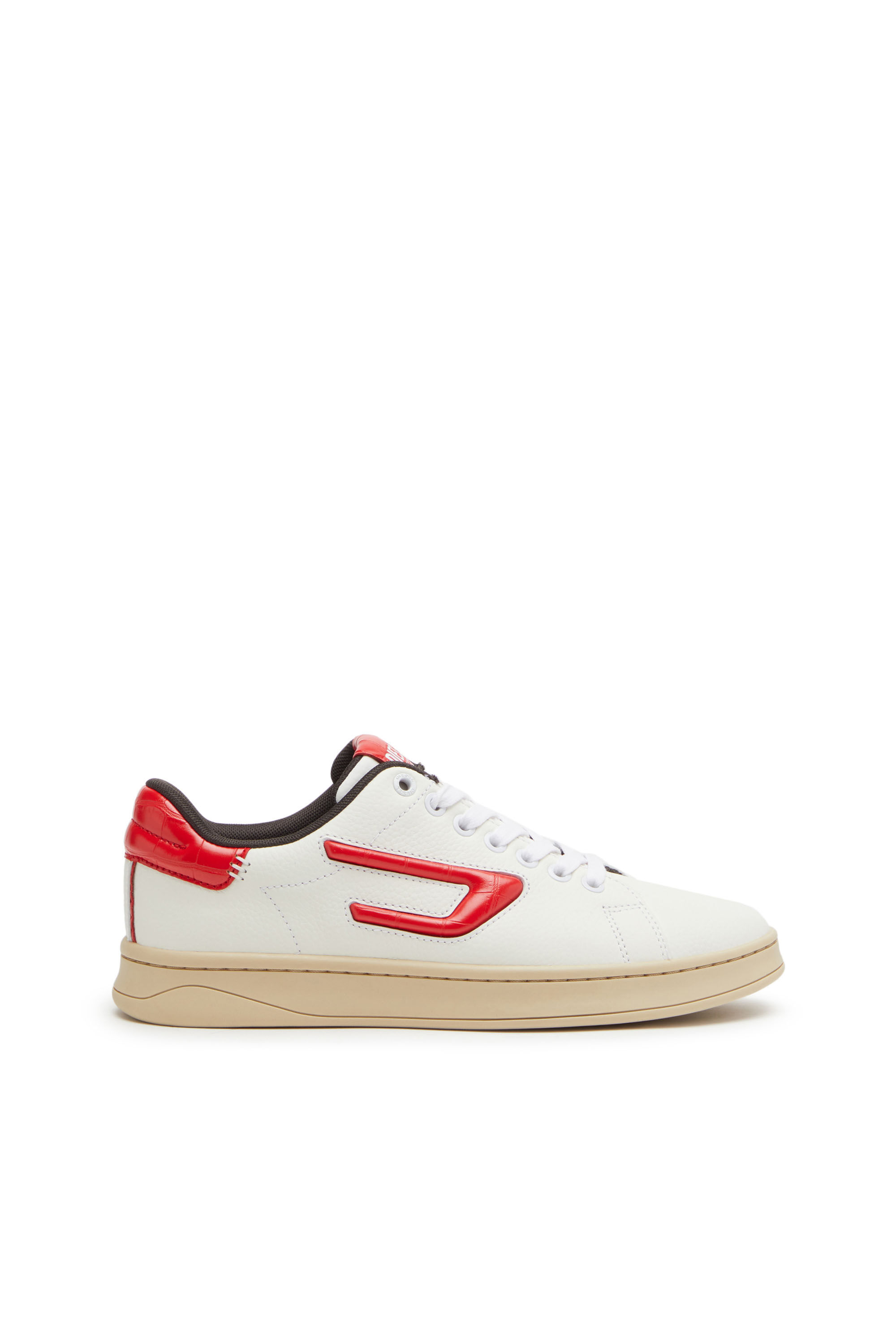Diesel - S-ATHENE LOW W, White/Red - Image 1