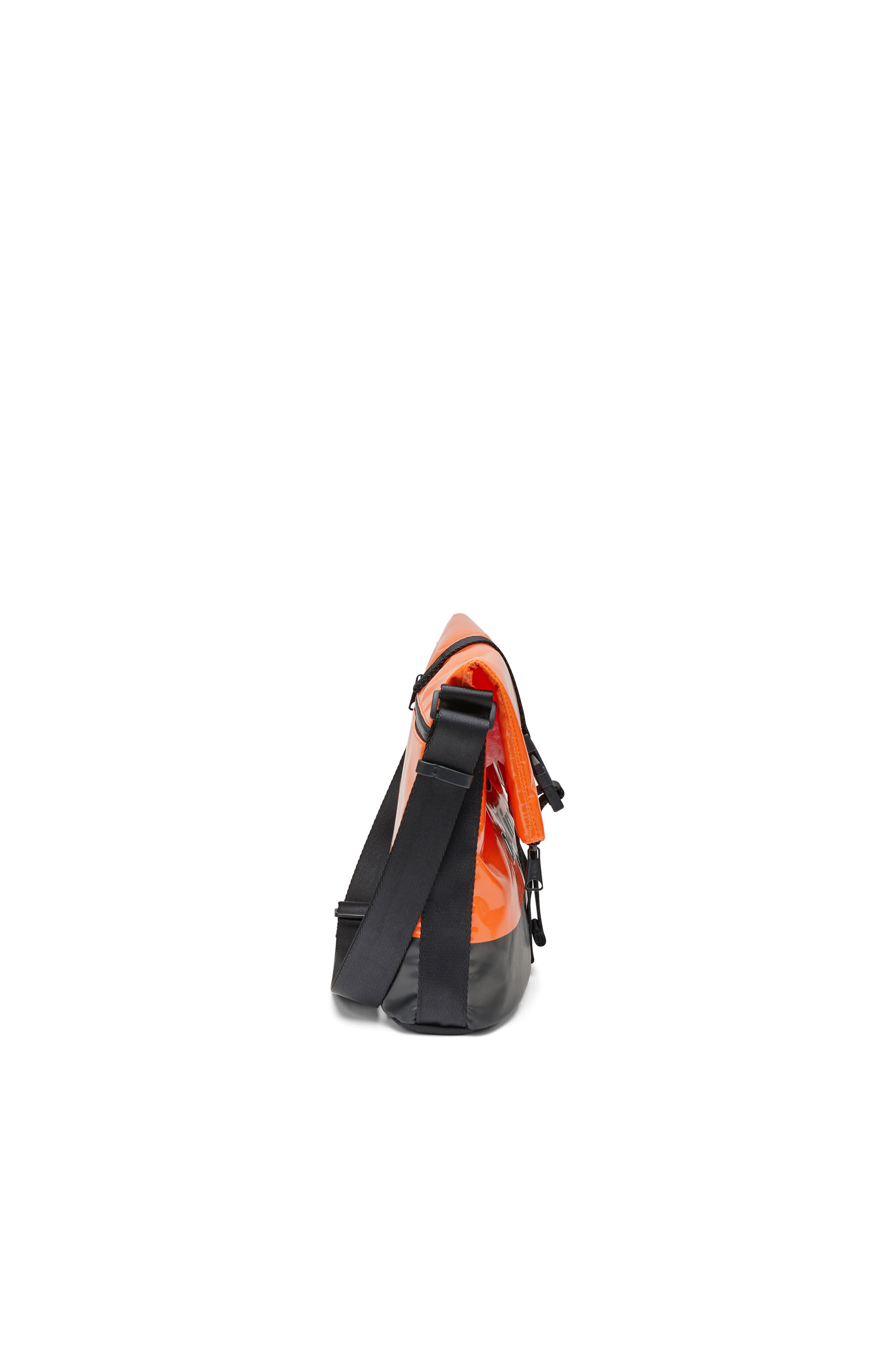 Diesel - TRAP/D SHOULDER BAG M, Orange - Image 6