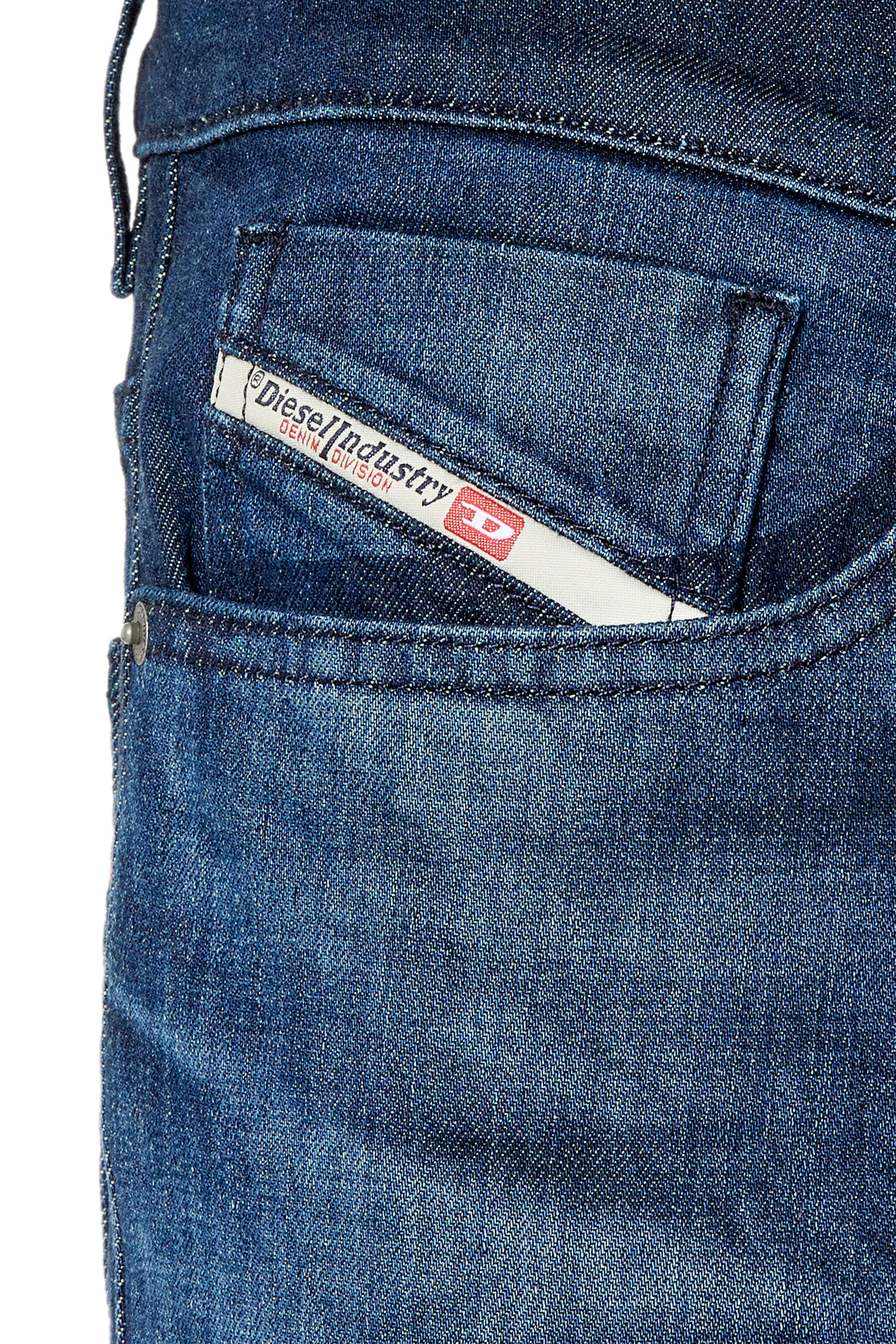 Diesel - 2005 D-FINING 0TFAT Tapered Jeans, Dark Blue - Image 6