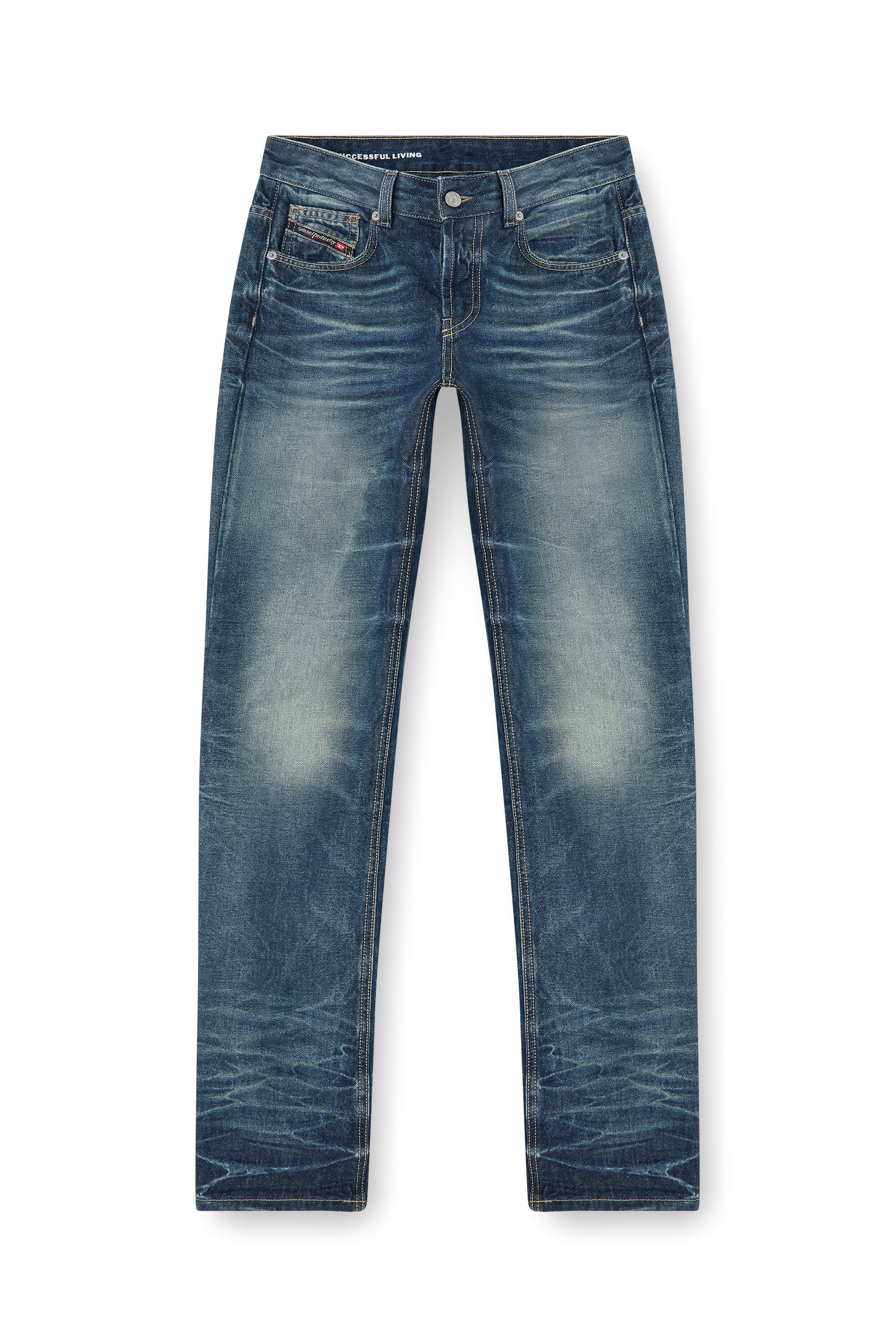Diesel - Woman's Regular Jeans D-Heel 0DBFC, Medium blue - 7