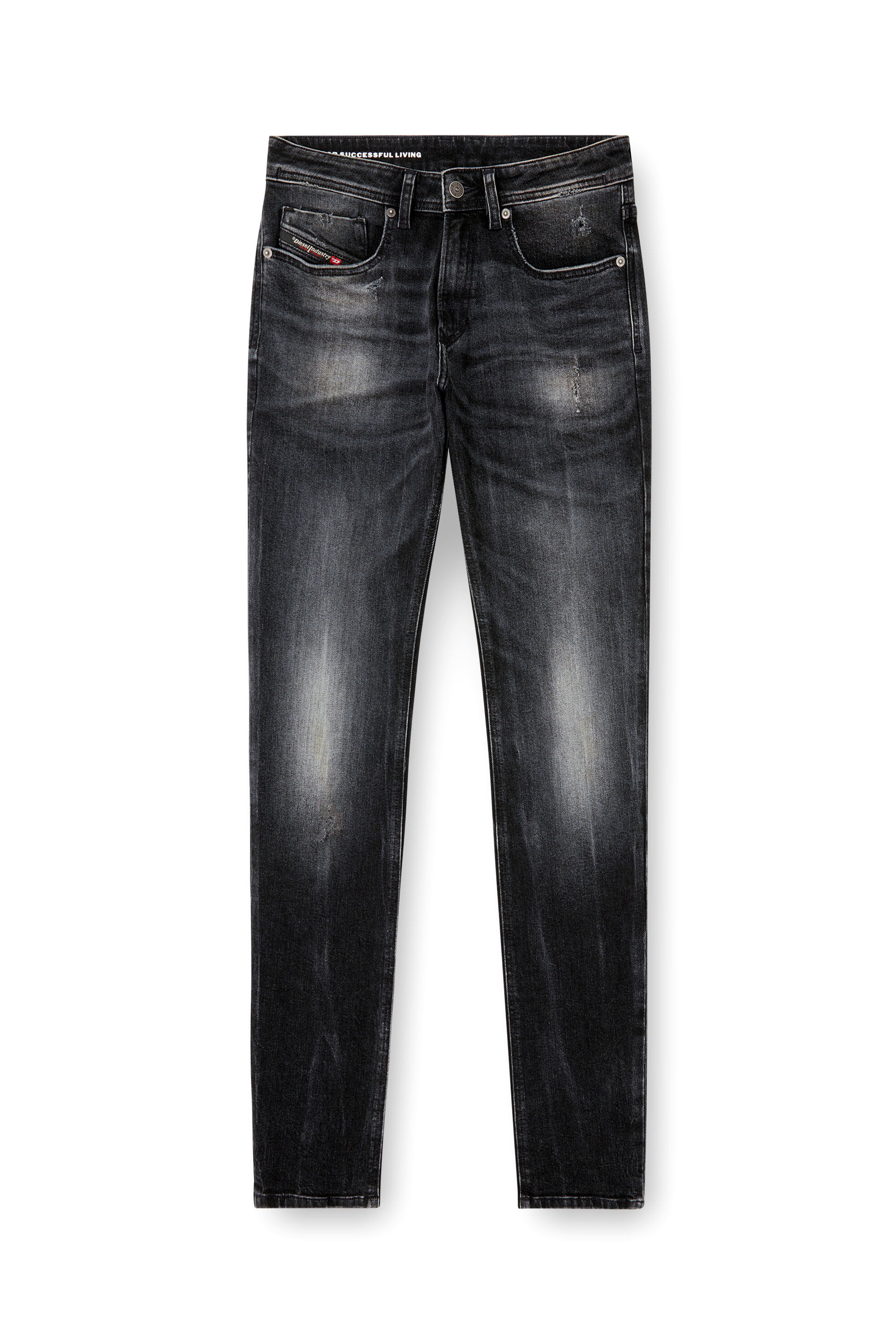 Men's Skinny Jeans | Black/Dark grey | Diesel 1979 Sleenker