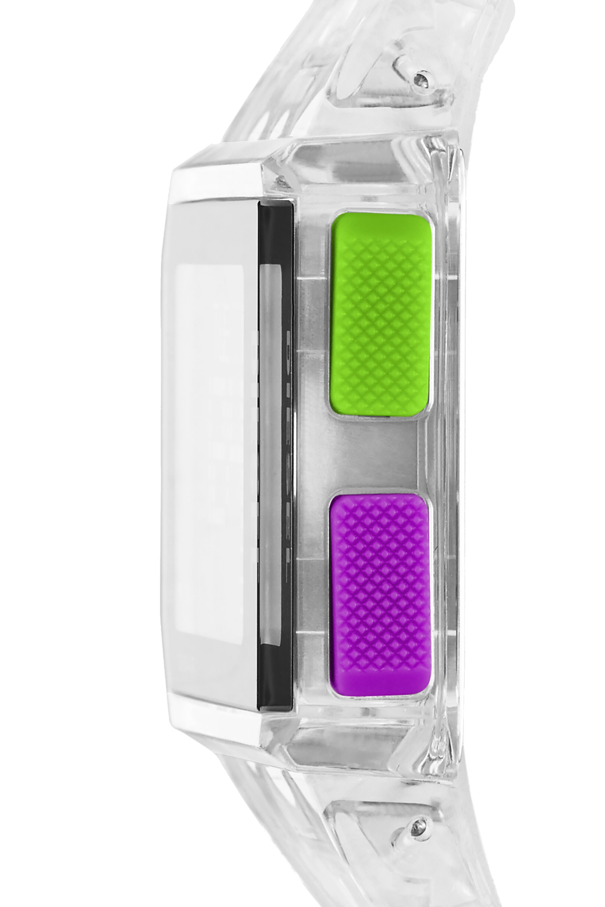 時計 DIESEL DZ1935 DZ1935 : Limited-edition Chopped digital transparent watch