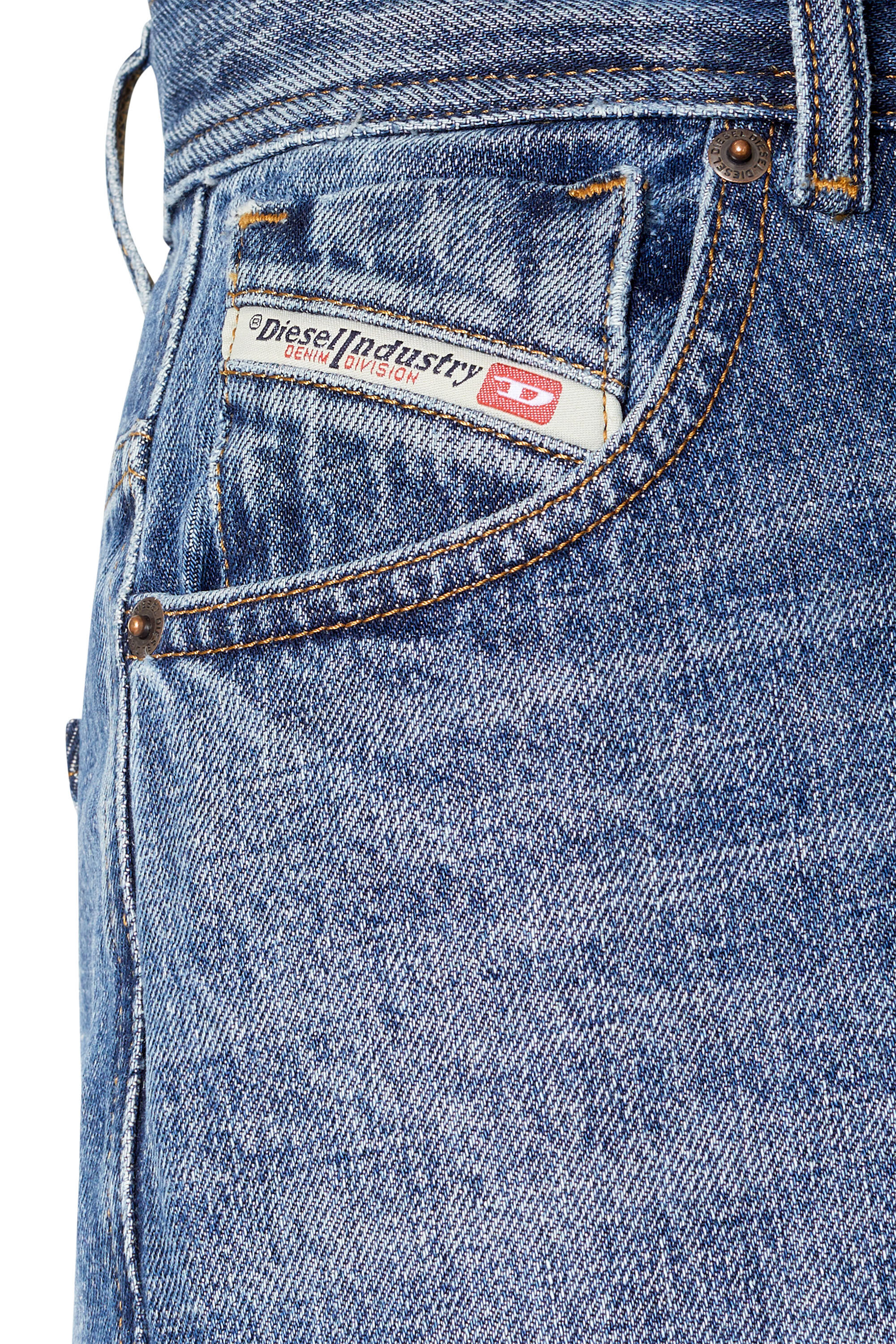 Diesel - 1956 D-Tulip 007C2 Straight Jeans, Medium blue - Image 5