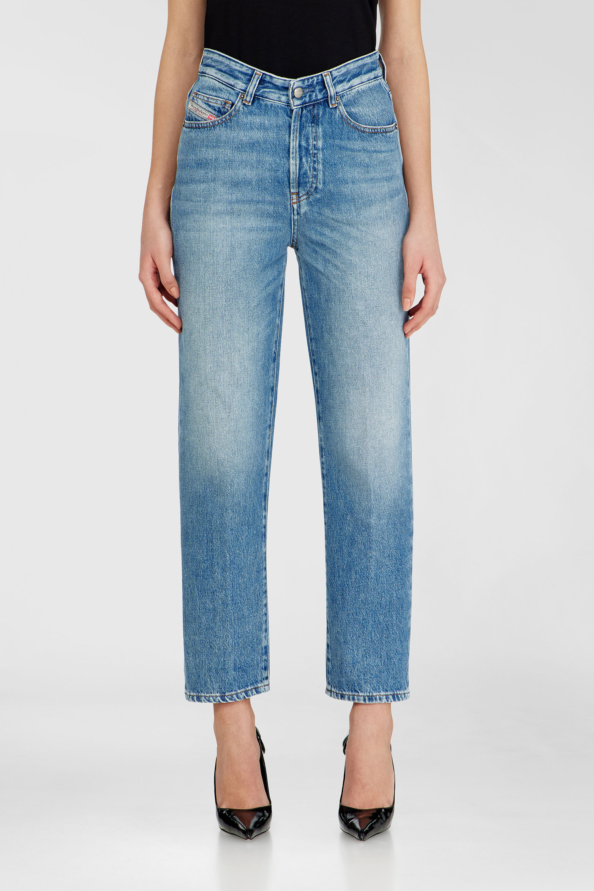 Diesel - Woman's Regular Jeans 1981 D-Went 09Q07, Light Blue - 4