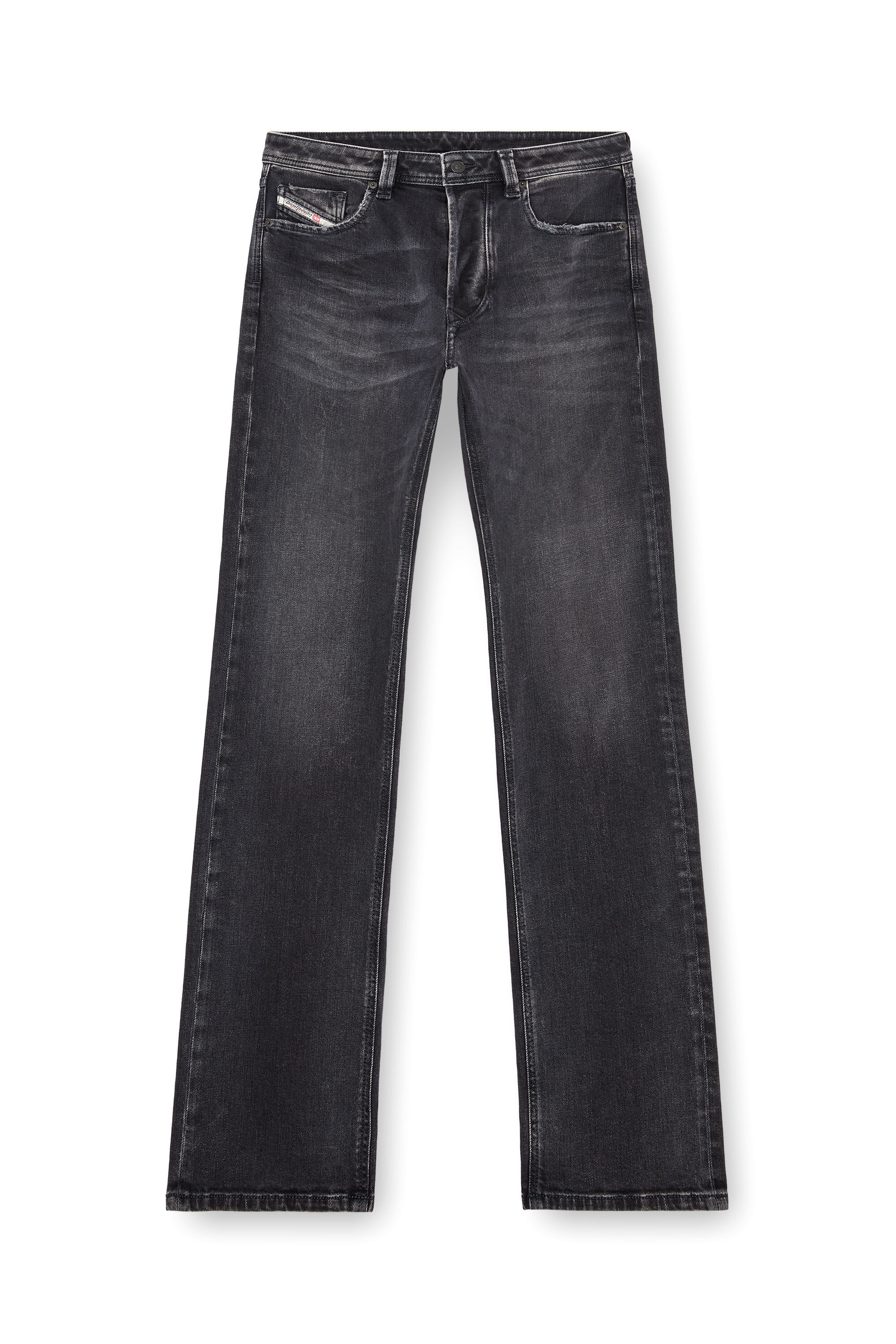 ☆Y☆ RETRO ENGINE Black Paint Denim adamsJUGGLER｜Retro Engine/(M)Biker Black Denim L/PT