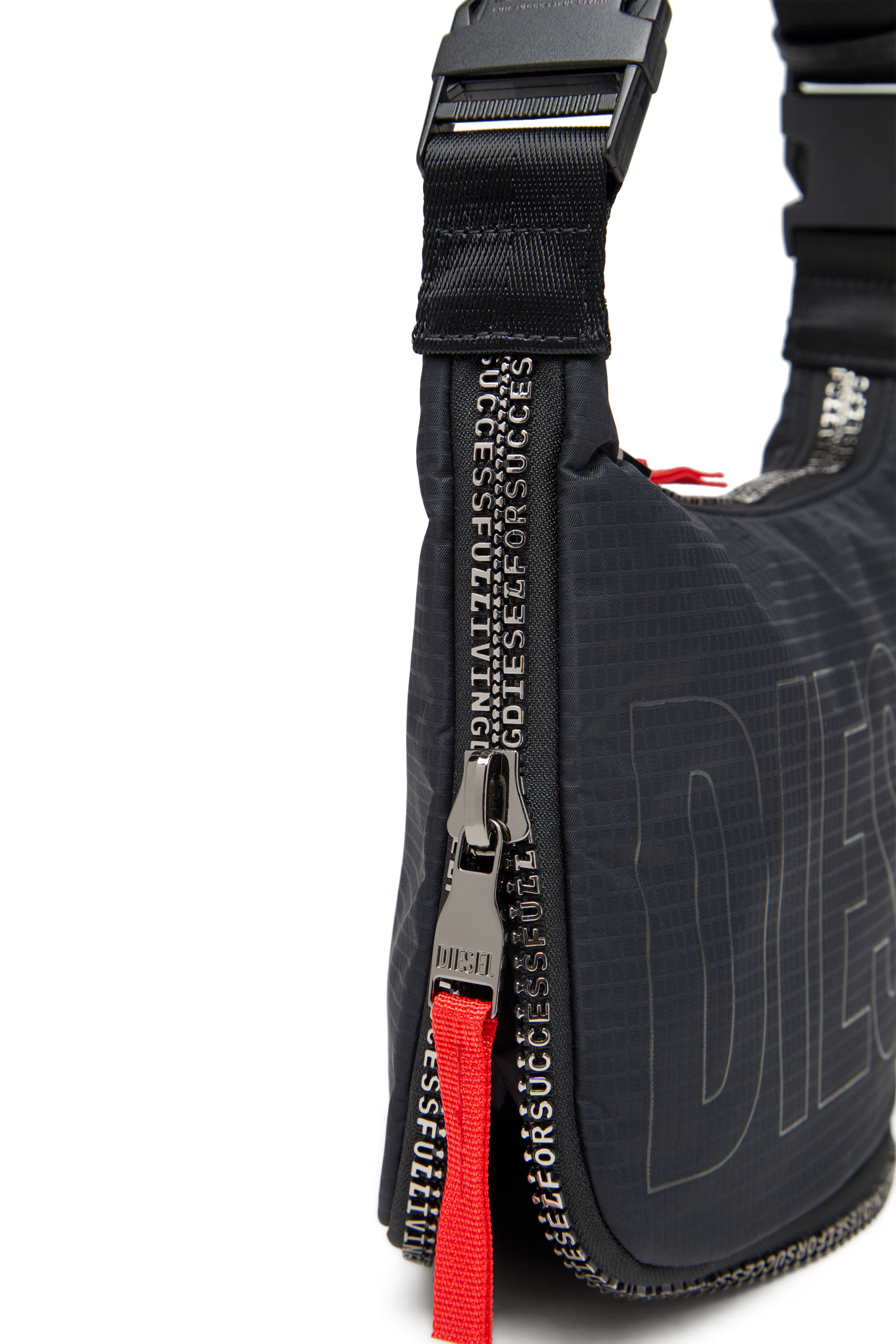 Women's Zip-D X-Expandable utilitarian shoulder bag | Black