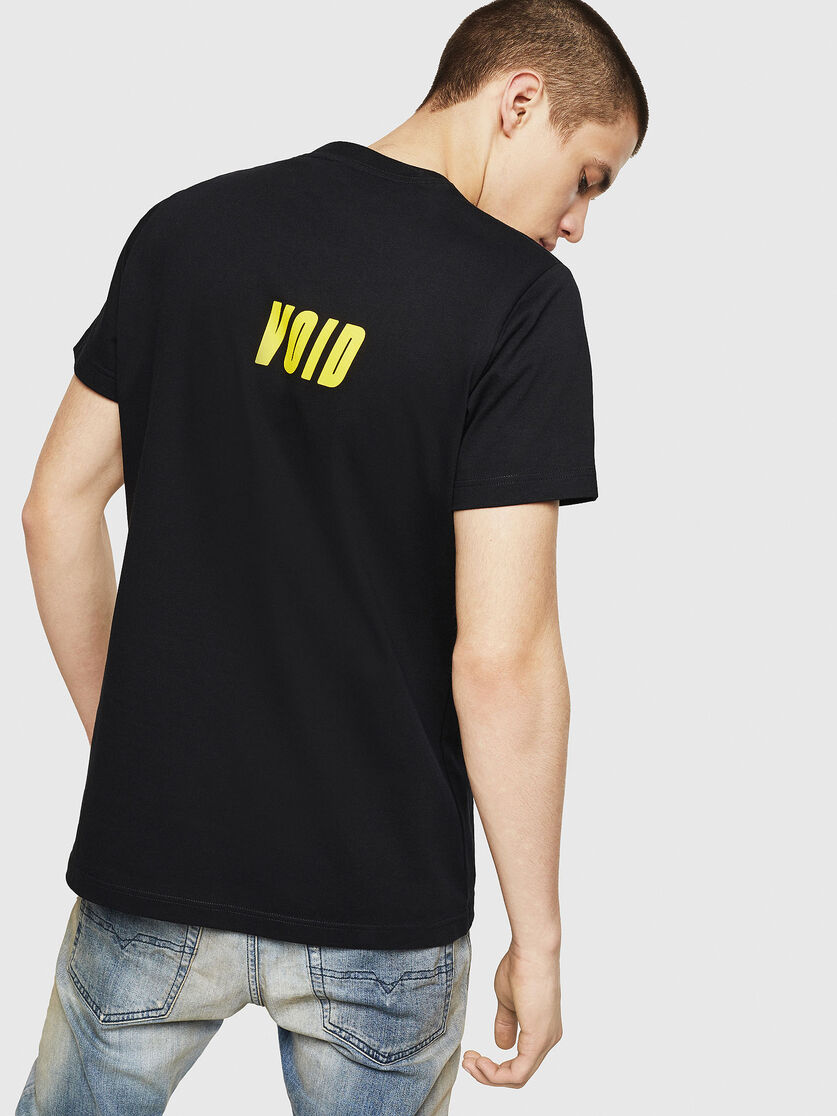 T Diego A11 Men Regular Slim T Shirt Rubber Print Diesel