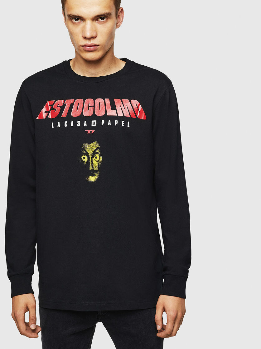 Lcp T Just Ls Estoco Estocolmo Long Sleeve T Shirt Diesel X La Casa De Papel