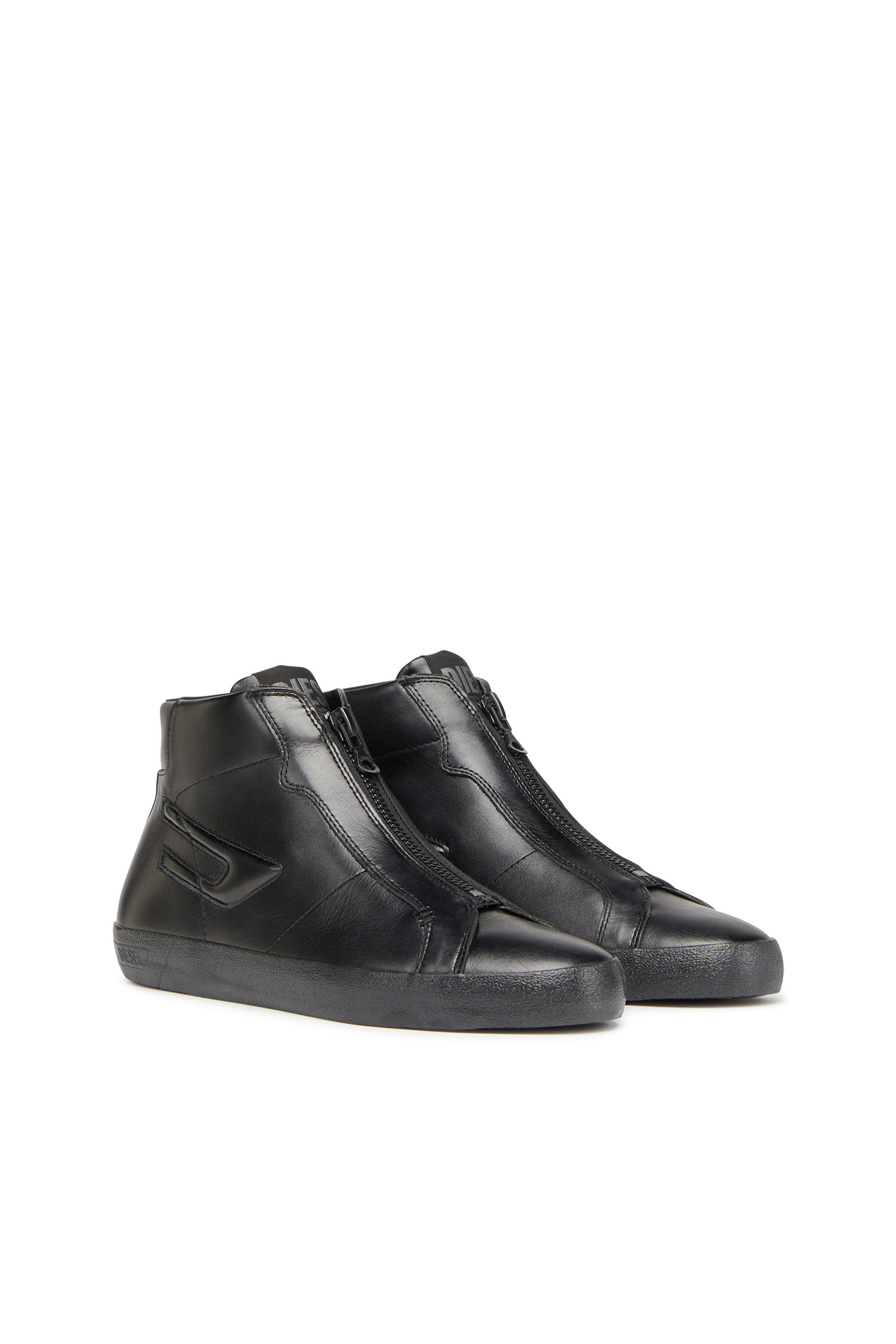 Diesel - S-LEROJI ZIP MID W, Black - Image 2