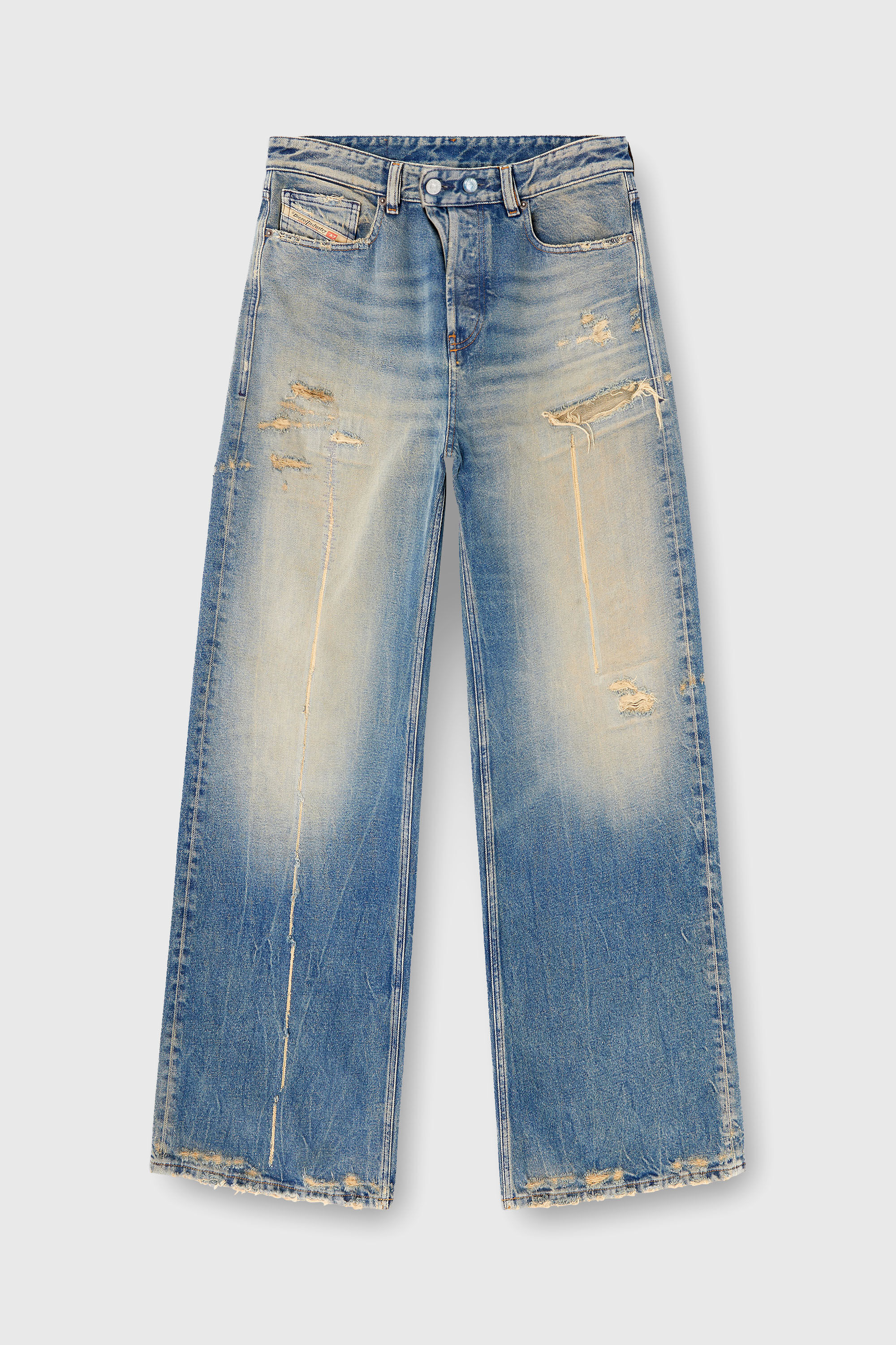 Diesel - Unisex's Relaxed Jeans 1996 D-Sire 09N29, Medium blue - 6