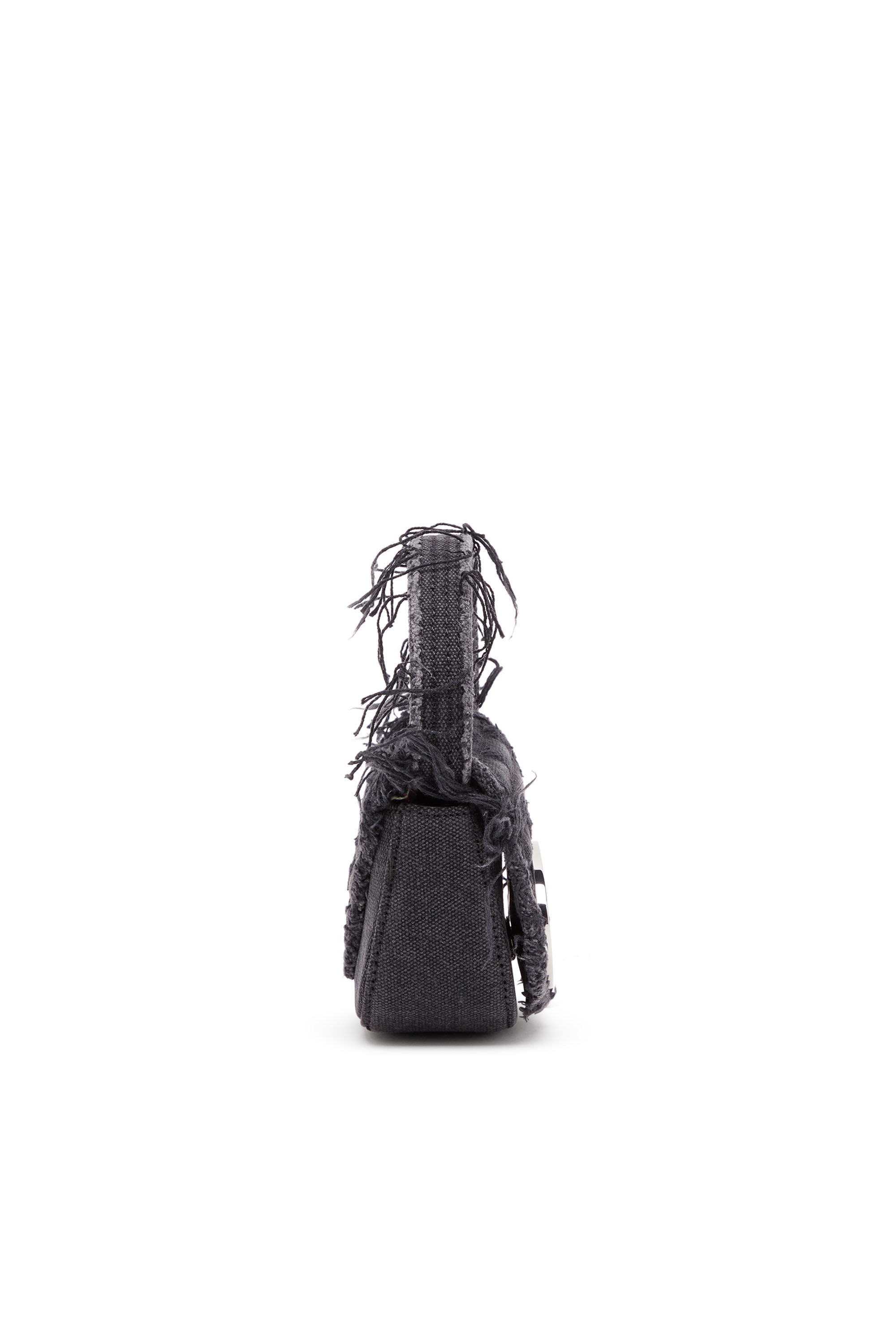 Women's 1DR XS-Iconic mini bag in canvas and leather | Black