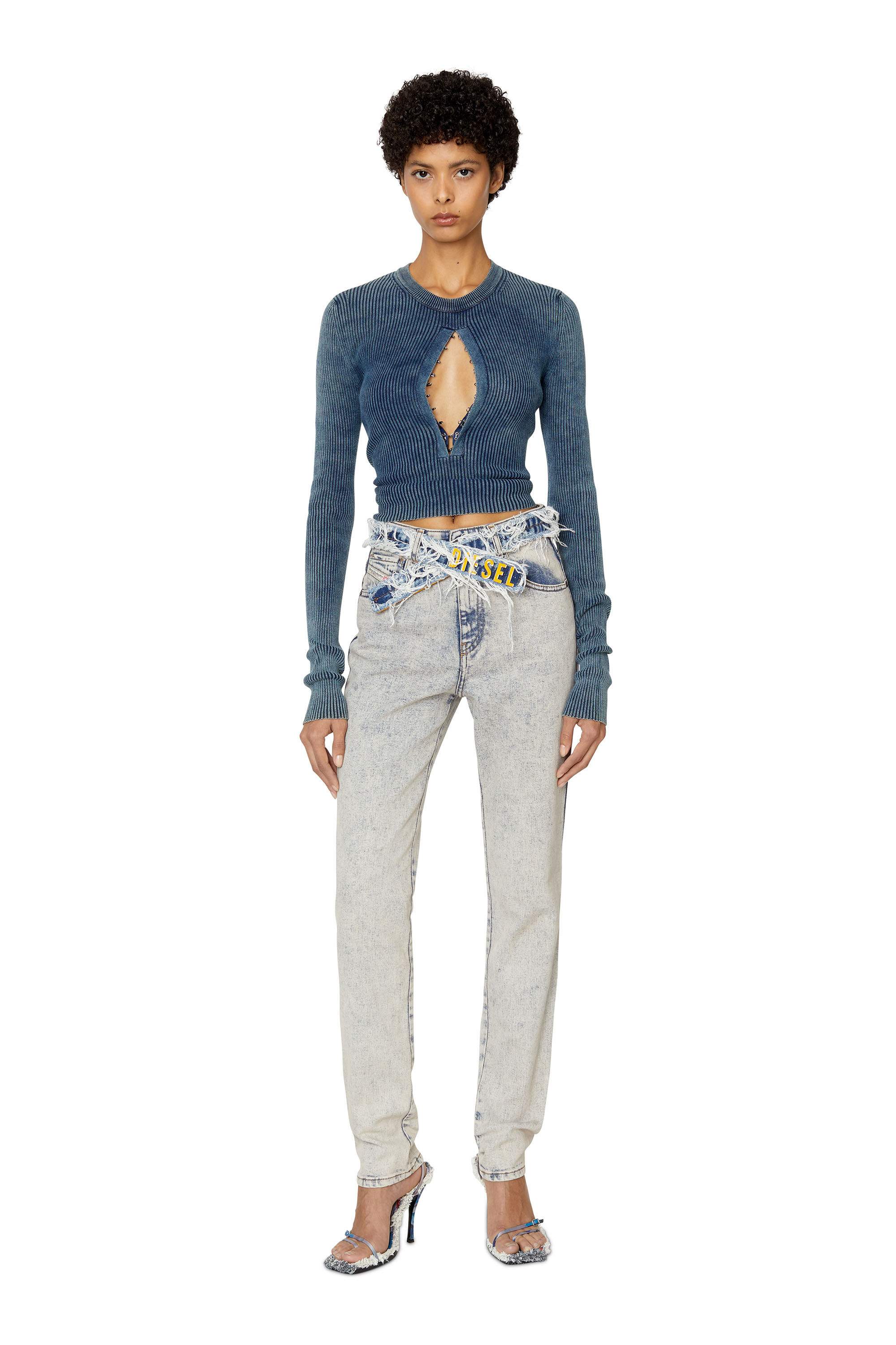 Diesel - 1994 09F12 Straight Jeans, Medium blue - Image 1