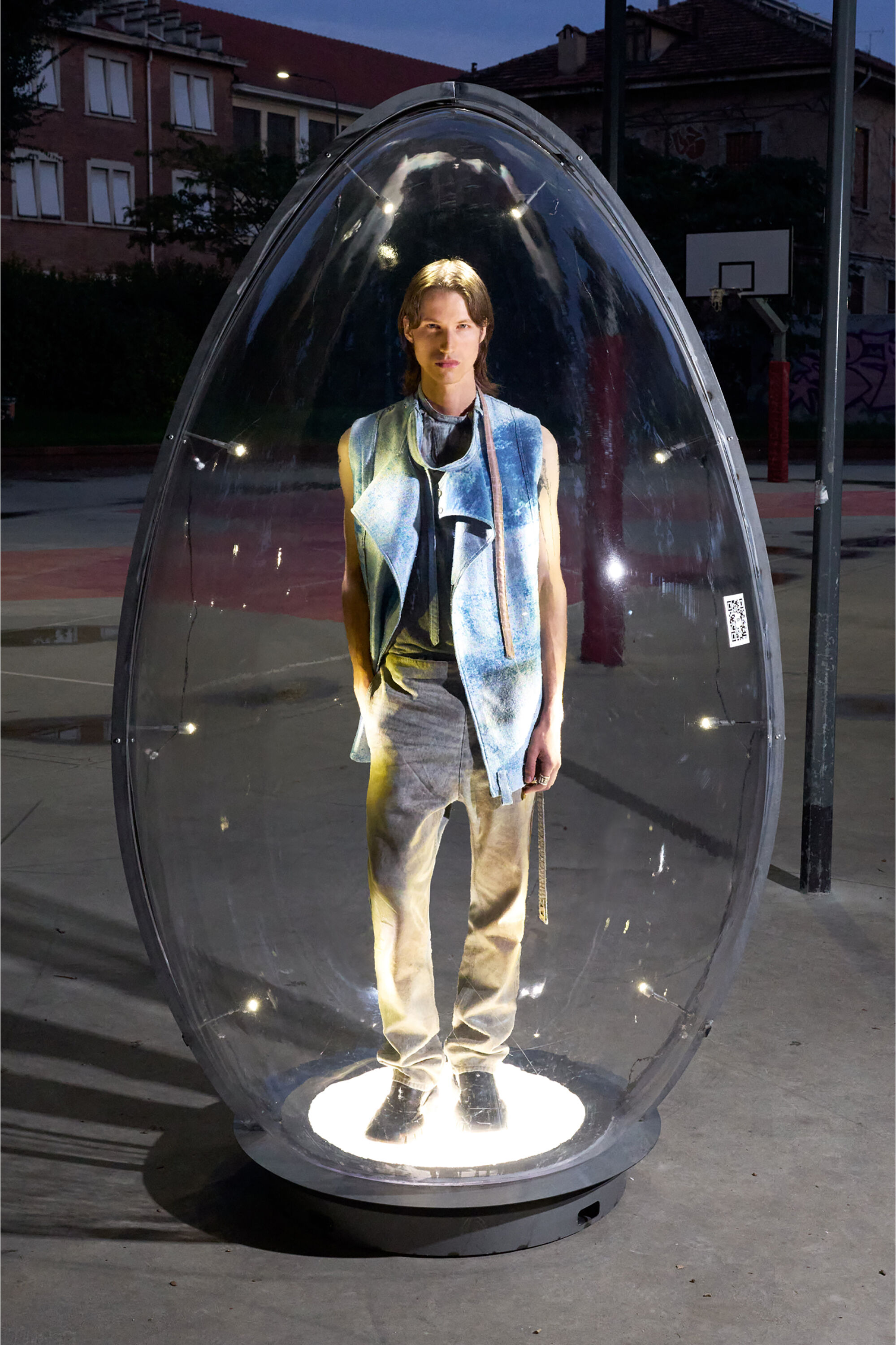 Diesel - Man's Slim Jeans D-THANOR 09P24, Grey - 6