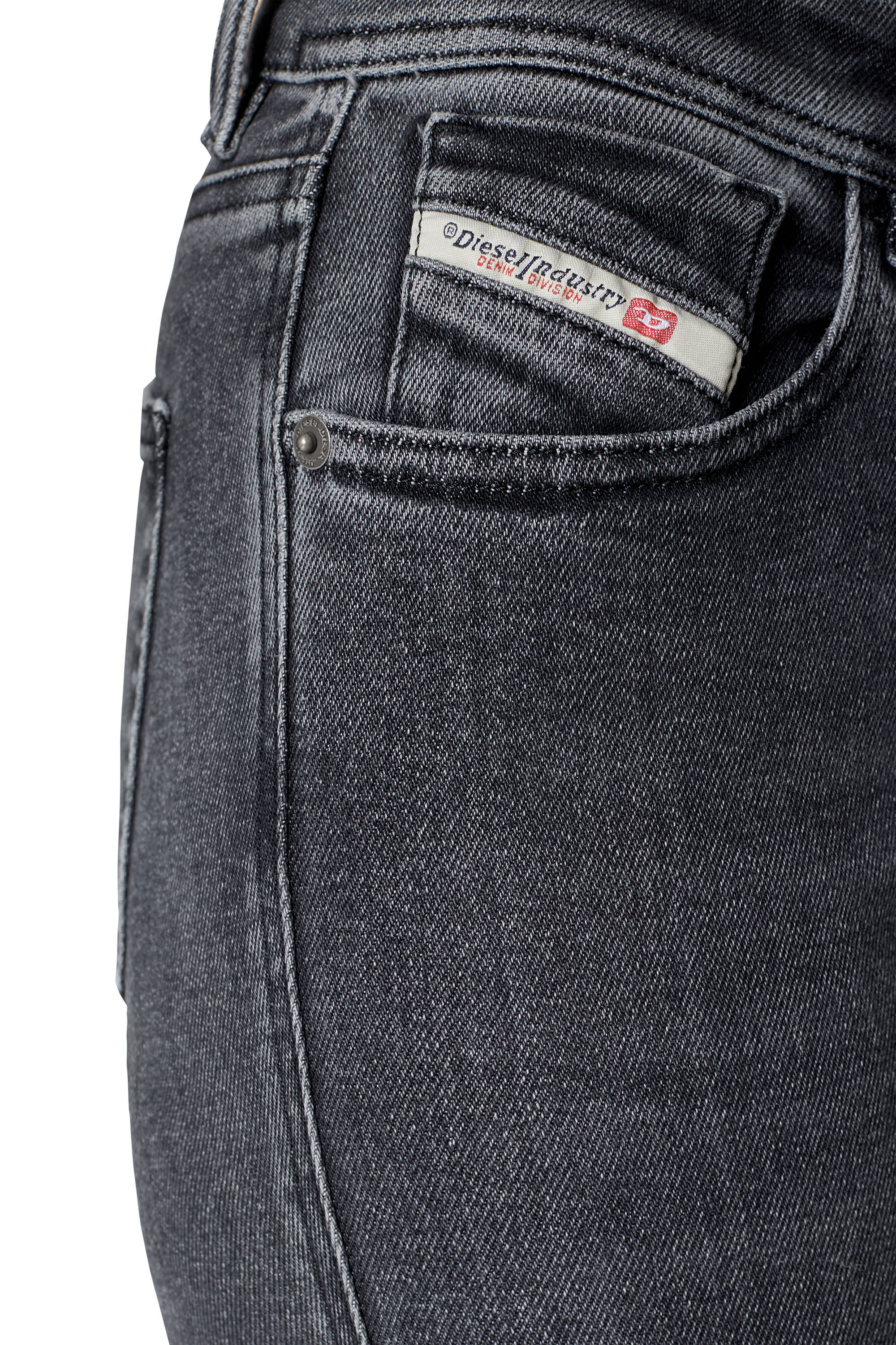 2017 SLANDY Woman Super skinny Black Dark grey Jeans Diesel