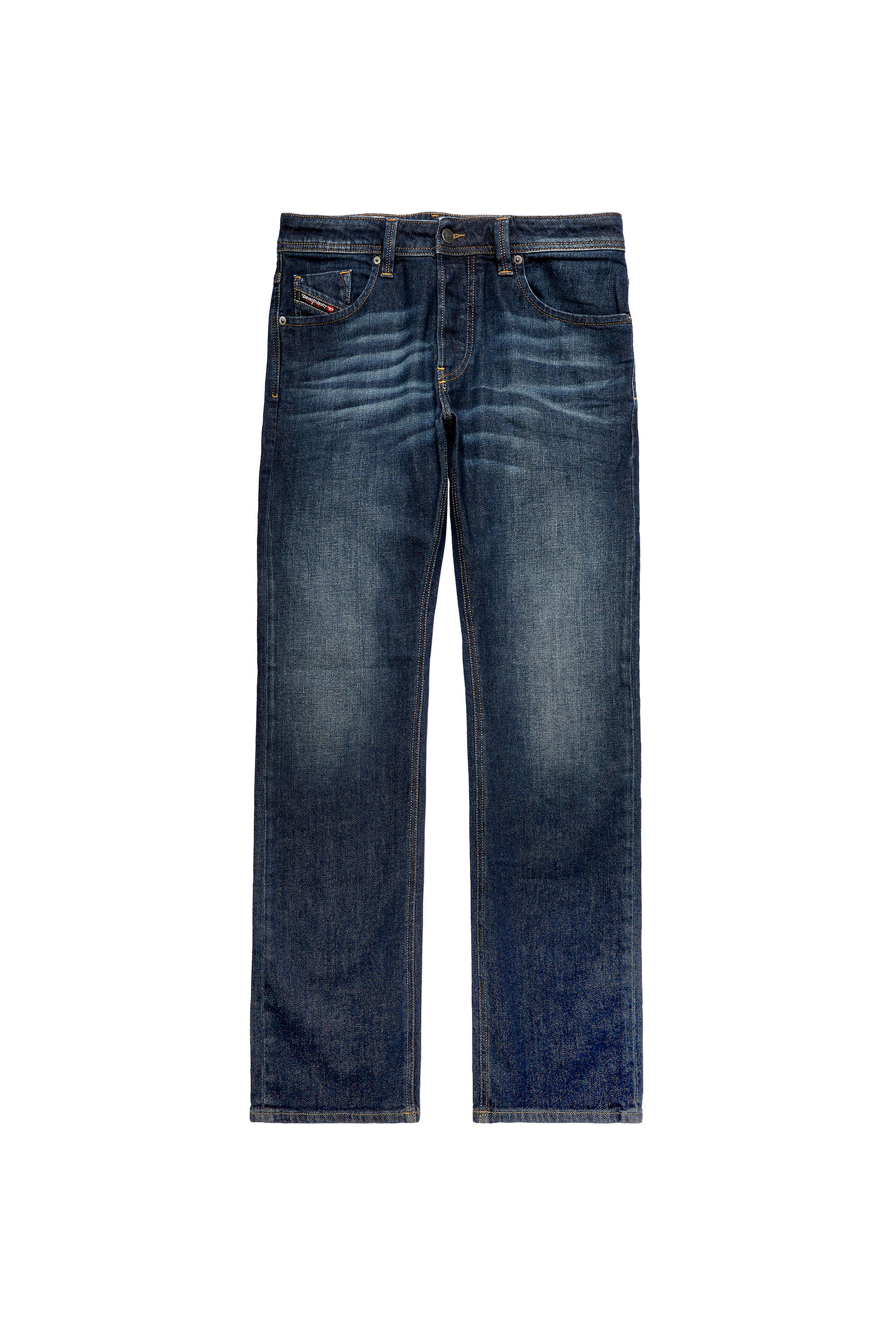 Diesel - Waykee 0814W Straight Jeans, Dark Blue - Image 2