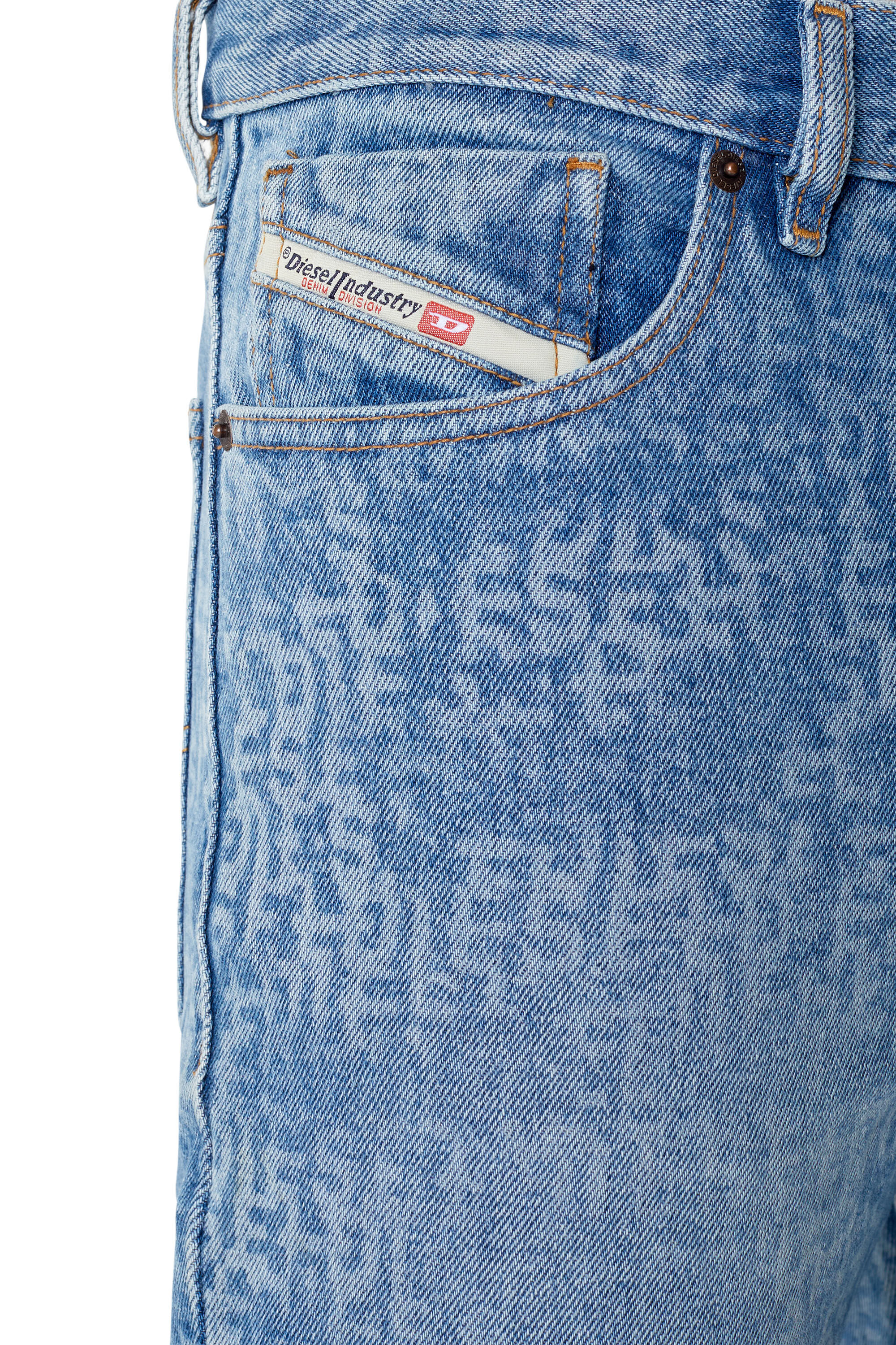 Diesel - 1995 D-Sark 007F5 Straight Jeans, Light Blue - Image 6