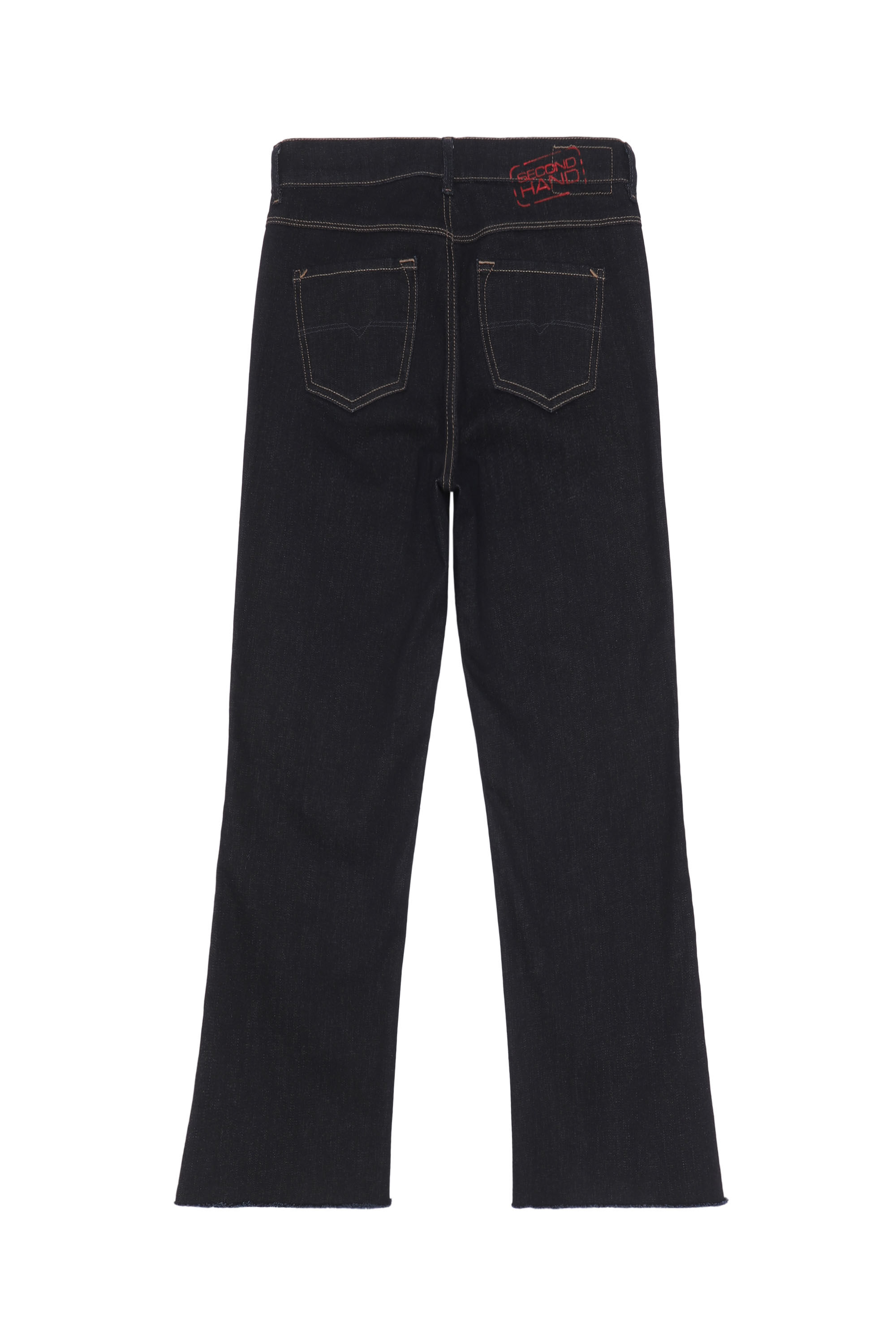 Diesel - SANDY-KICK, Woman's Diesel Woman - Jeans Dark blue in Dark Blue - 2