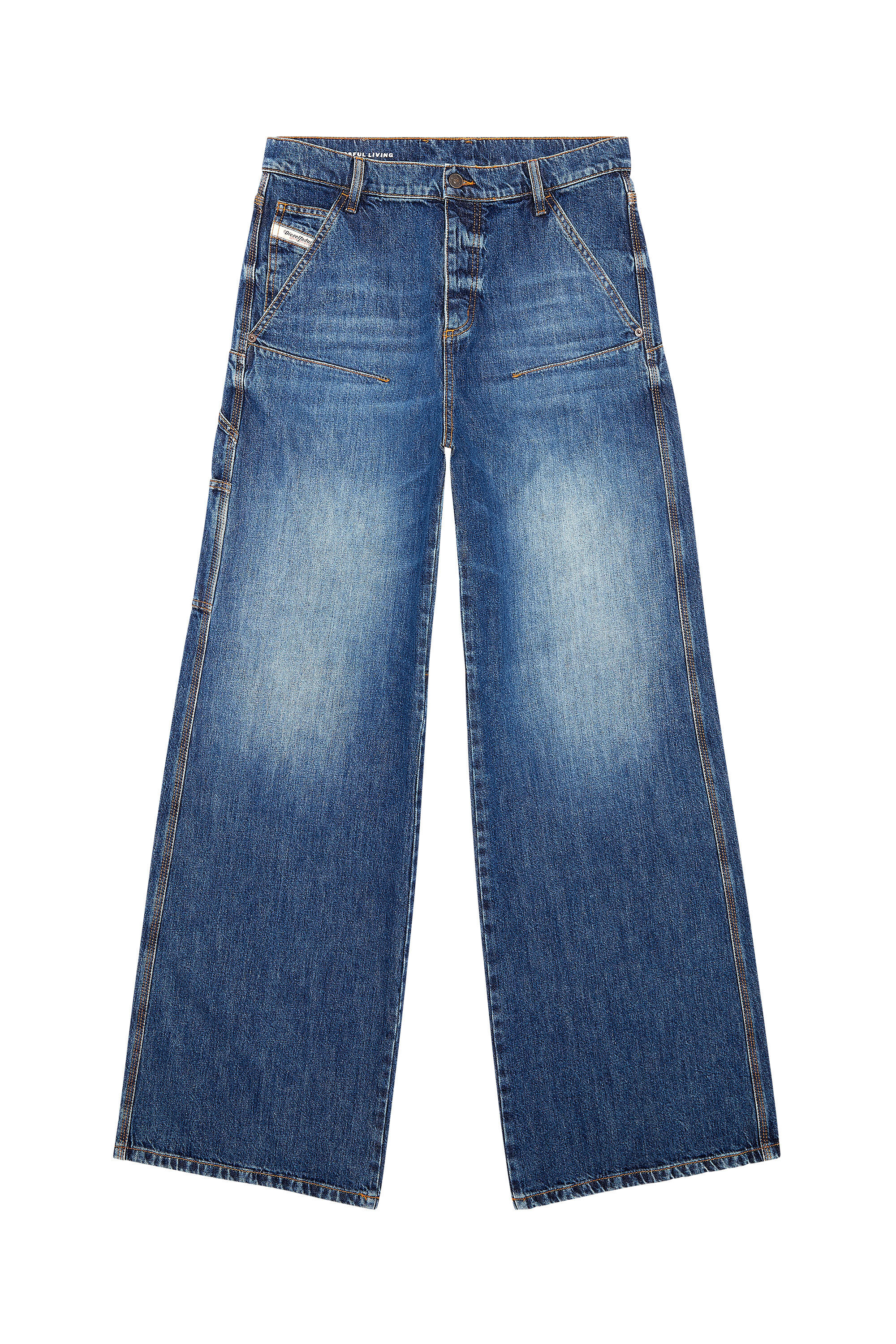 Diesel - Straight Jeans 1996 D-Sire 0HJAW, Dark Blue - Image 2