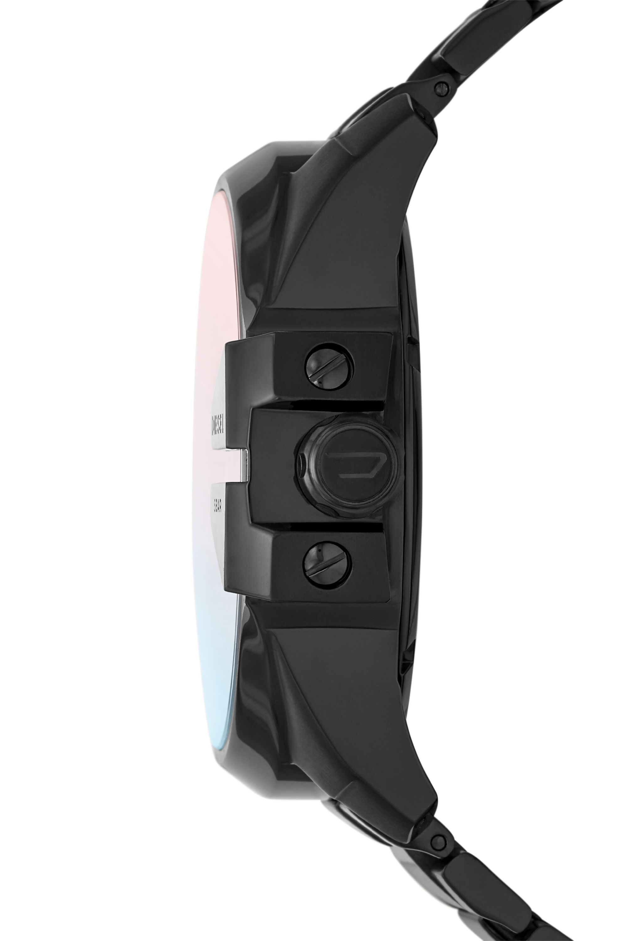 DZ7457 Man: Mega Chief automatic three-hand black-tone watch | Diesel