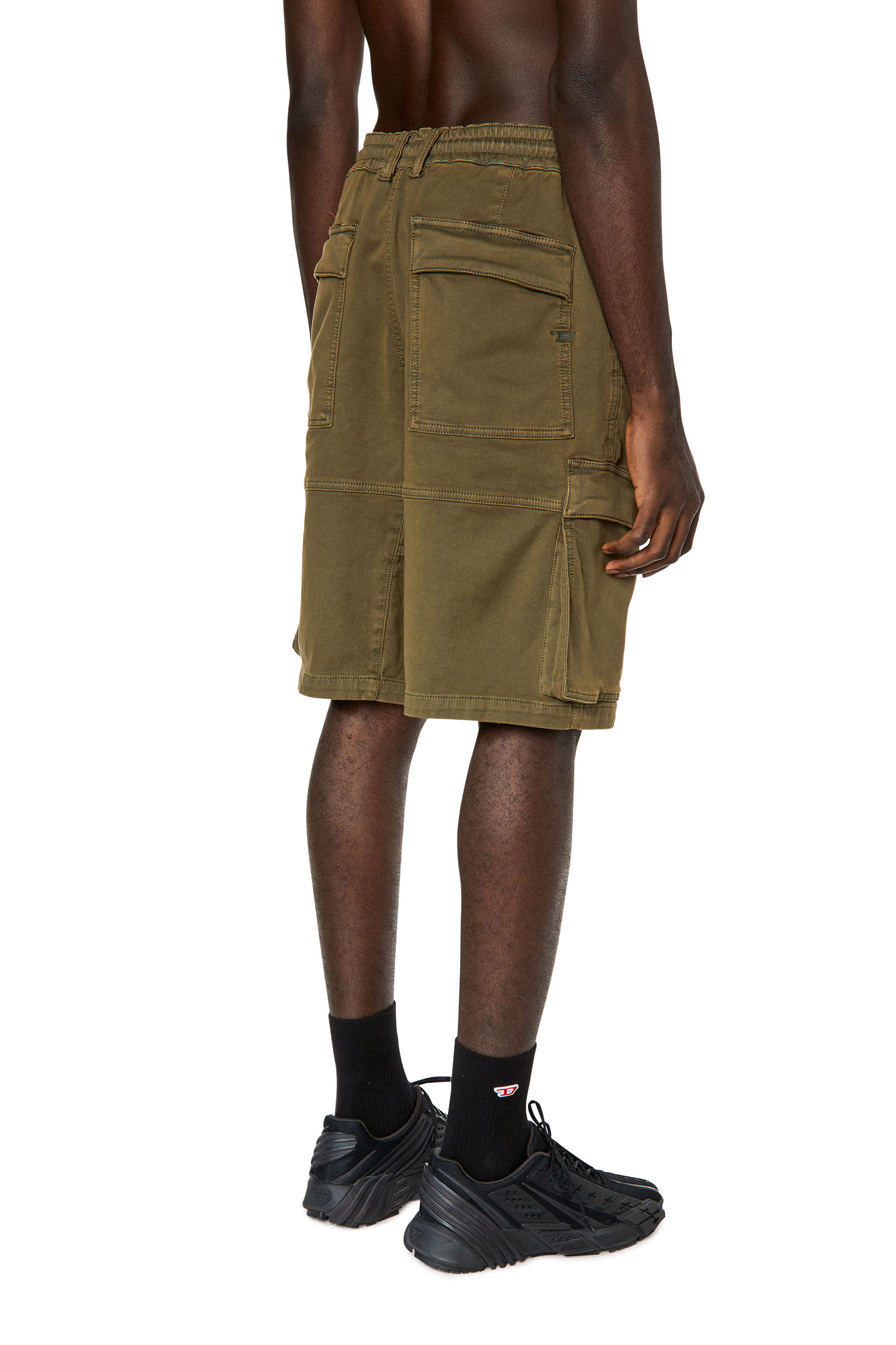 Mens Cargo shorts in JoggJeans D-KROOLEY-CARGO-SHORT JOGG Diesel photo