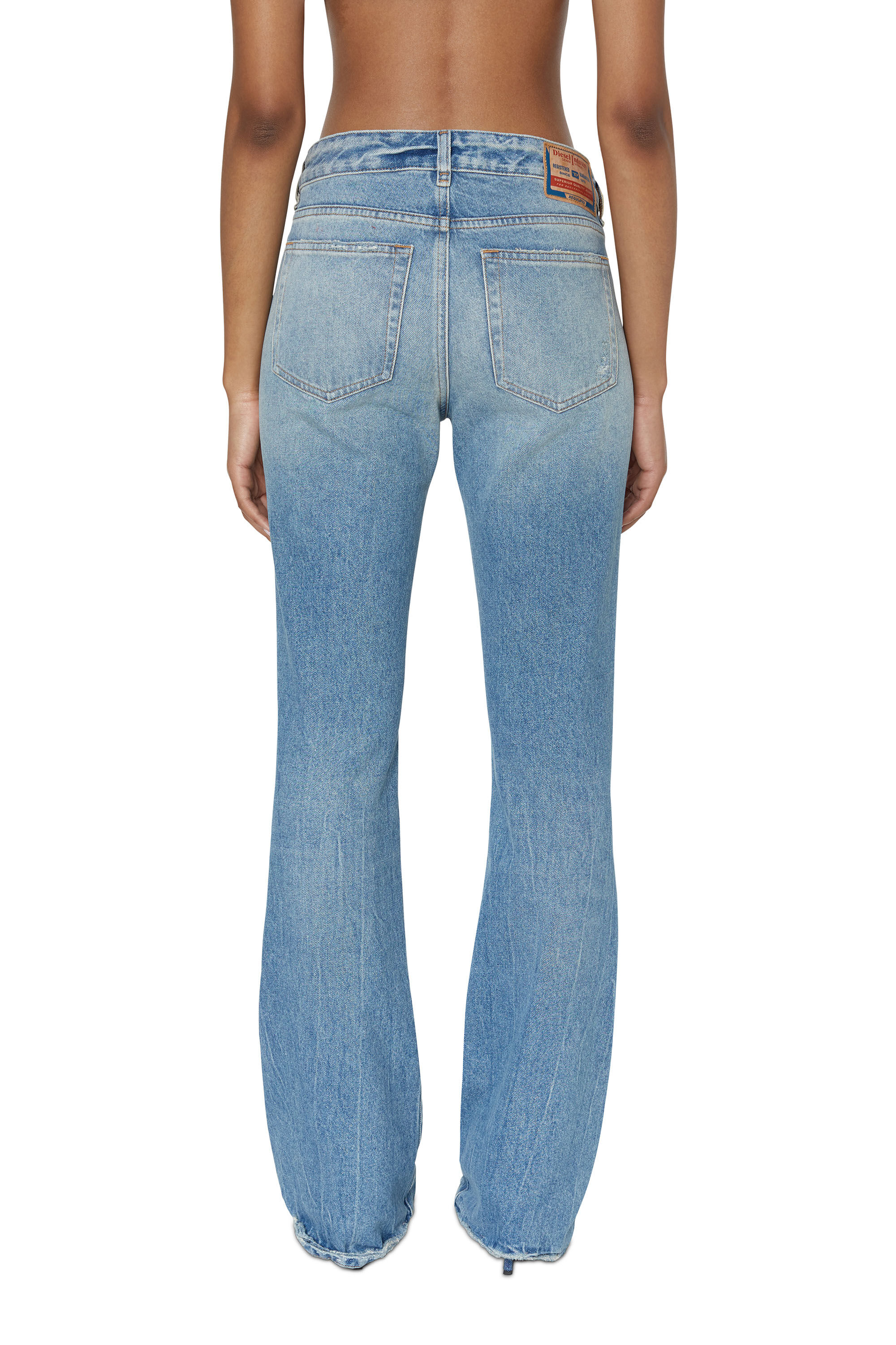 Diesel - 1969 D-EBBEY 09D98 Bootcut and Flare Jeans, Light Blue - Image 4
