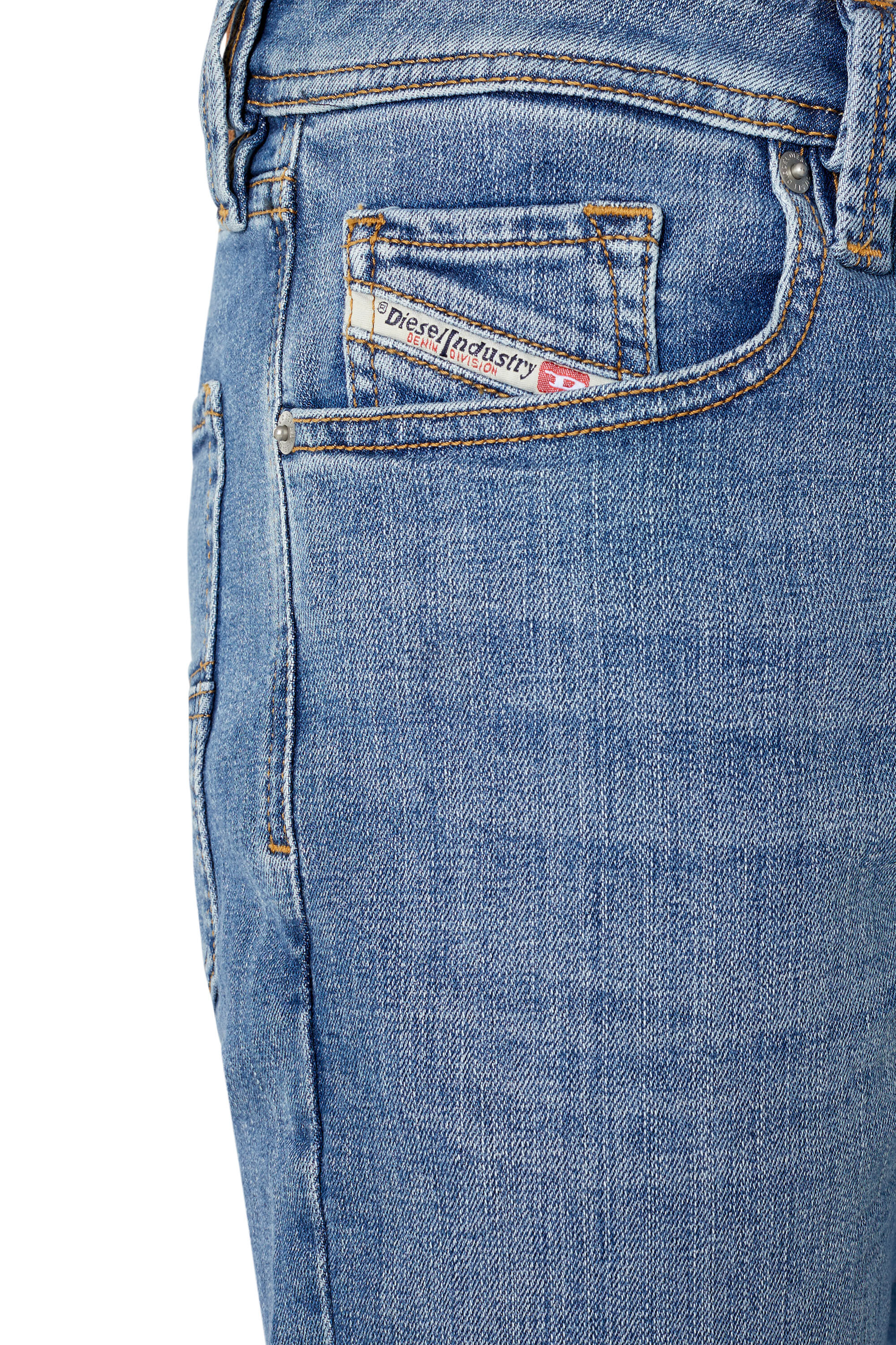 Diesel - Larkee-Beex 009ZR Tapered Jeans, Medium blue - Image 6
