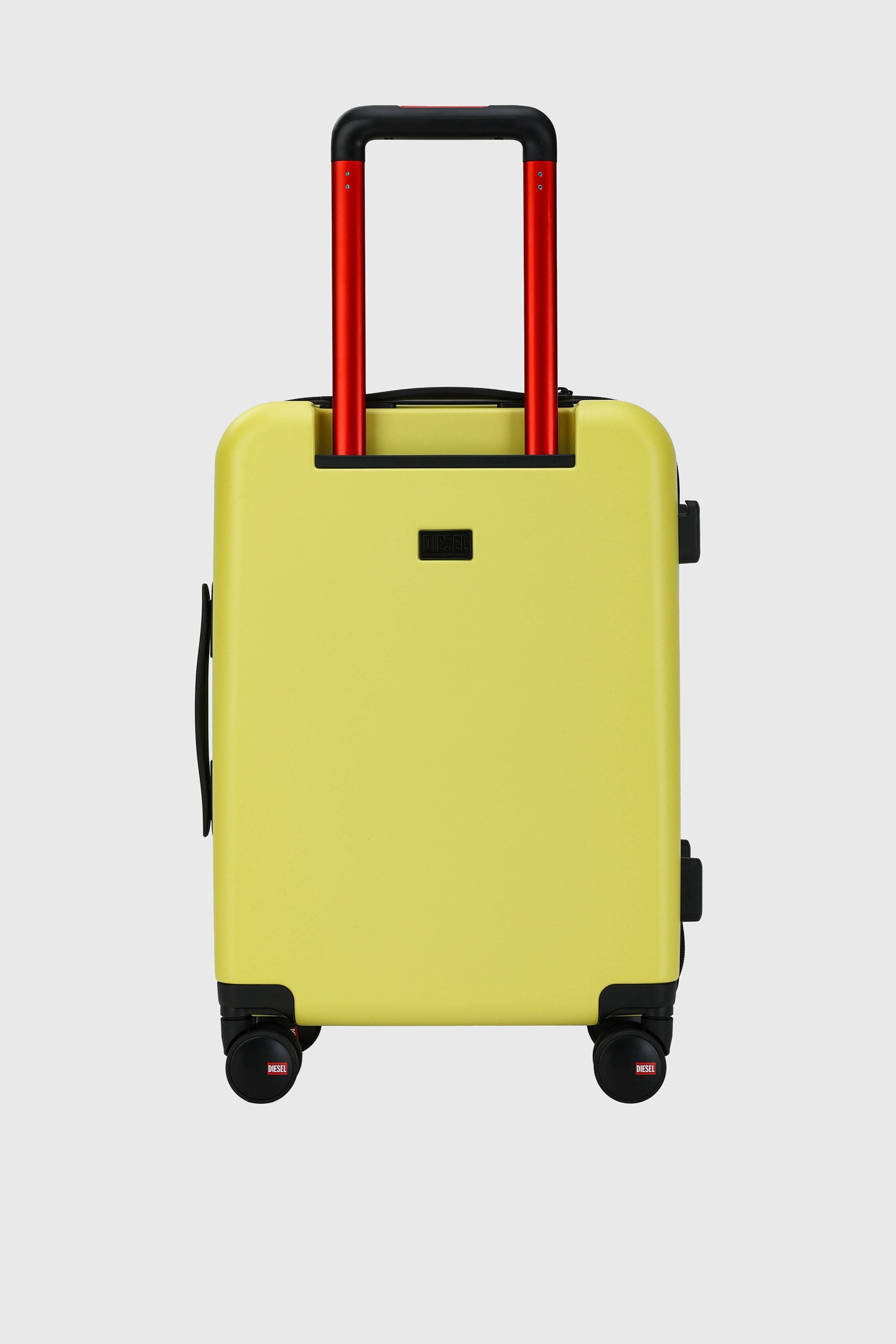 Diesel - LU0043 HARD LUGGAGE - DSL012, Unisex's Oval D suitcase size S in Yellow - 2