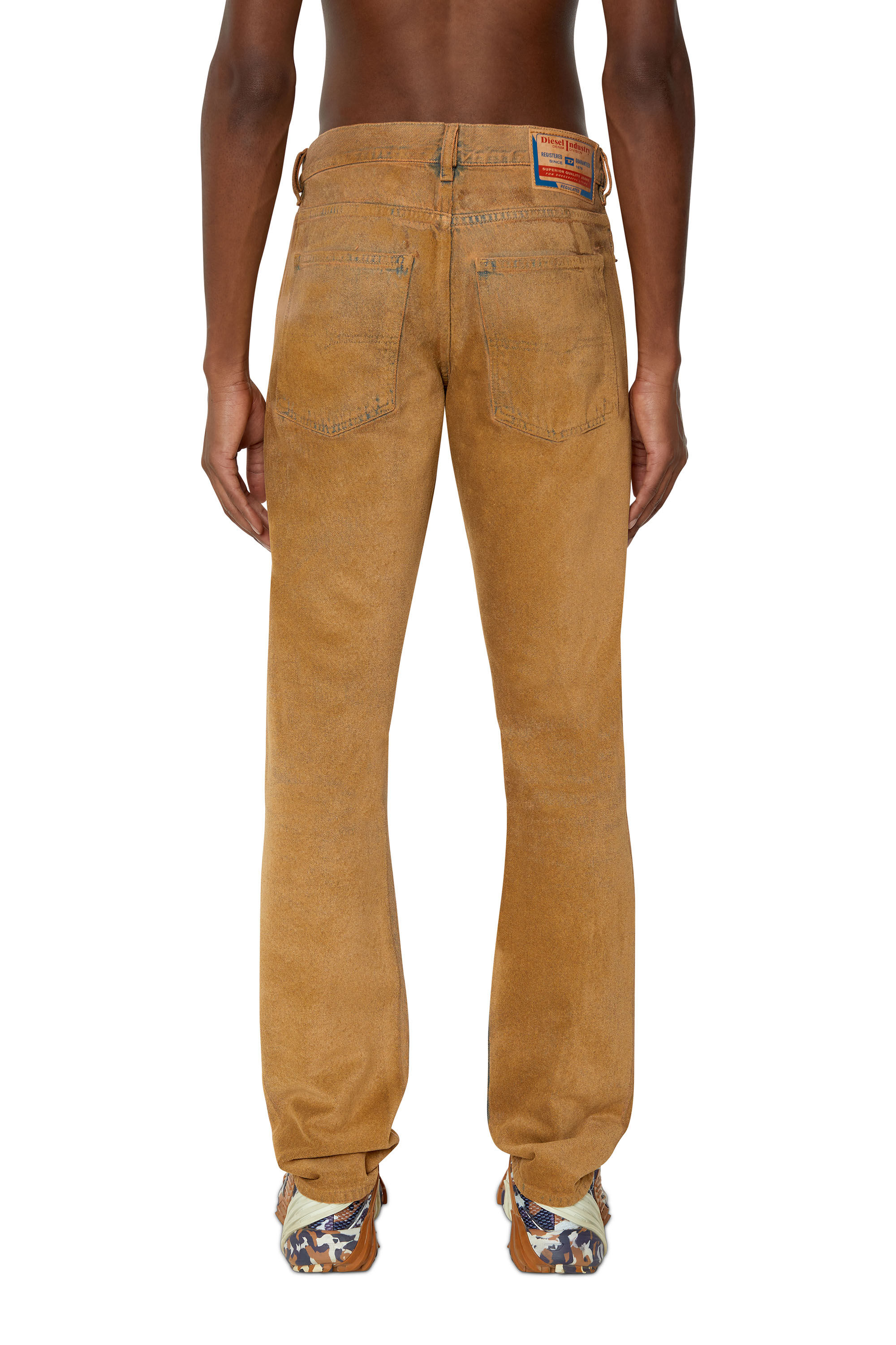 Diesel - 1995 D-SARK 09E33 Straight Jeans, Brown - Image 4