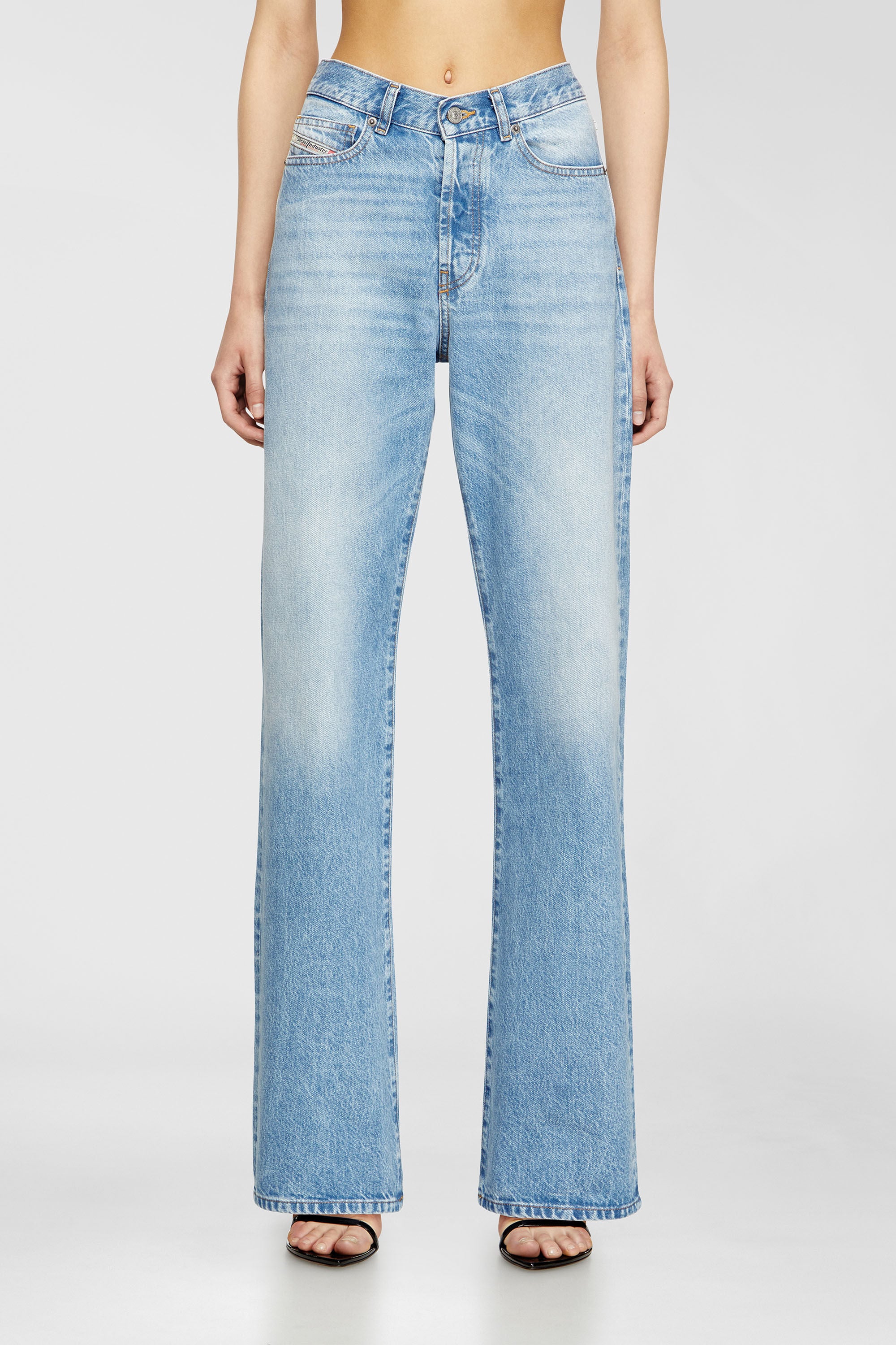 Diesel - Woman's Regular Jeans 1971 D-Sent 09I29, Light Blue - 2