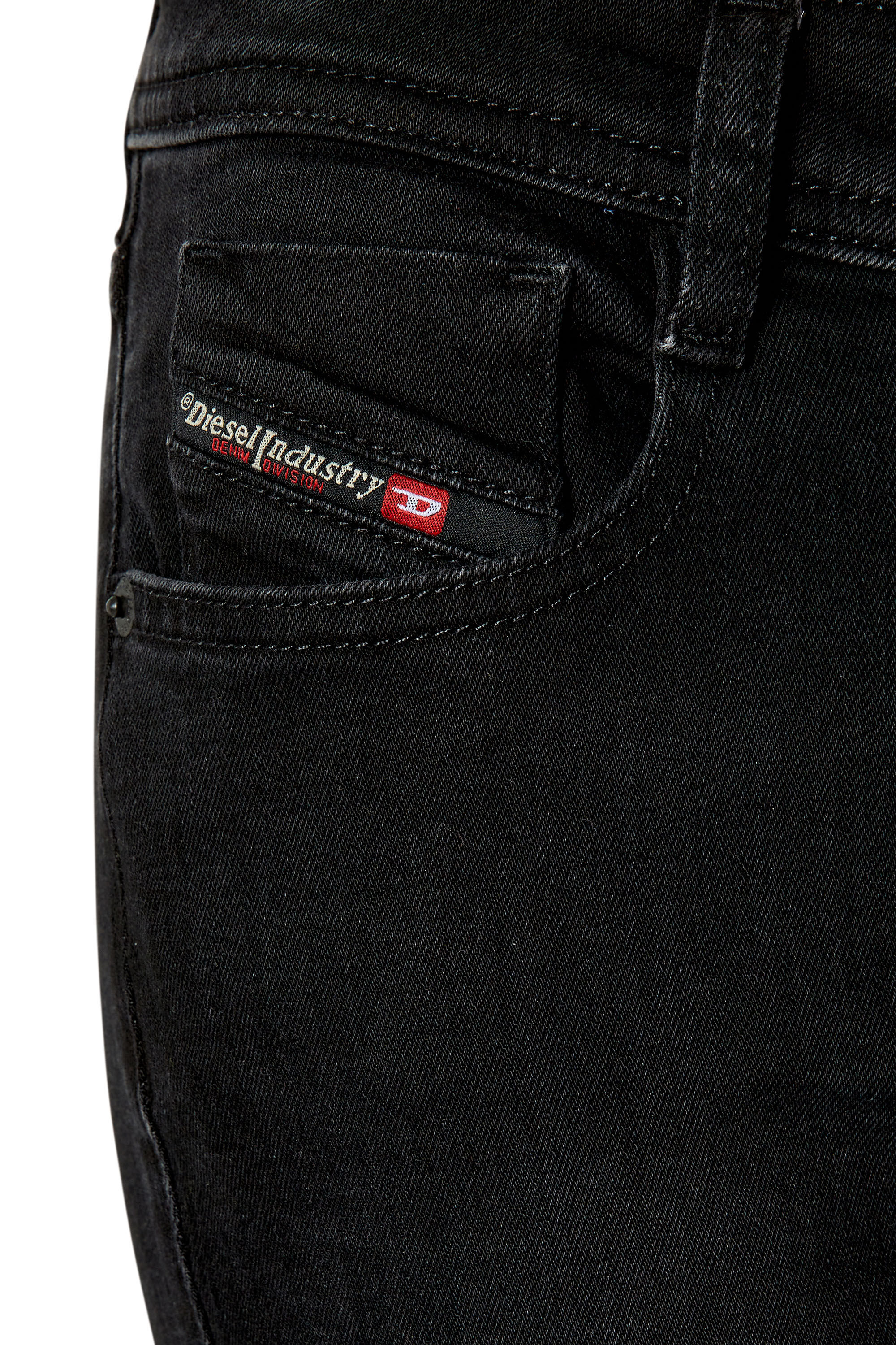 Diesel - Bootcut and Flare Jeans 1969 D-Ebbey 0TFAS, Black/Dark grey - Image 5