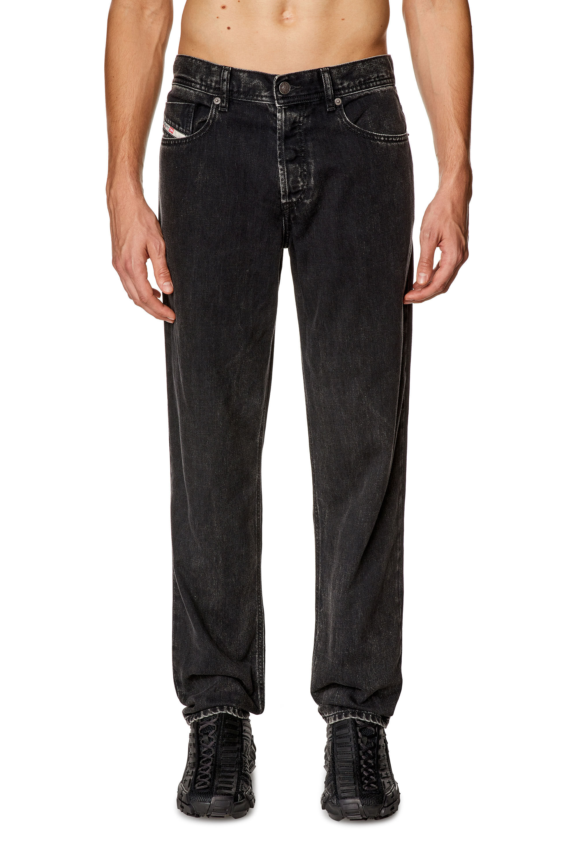 Diesel - Tapered Jeans 2023 D-Finitive 068HN, Black/Dark grey - Image 3